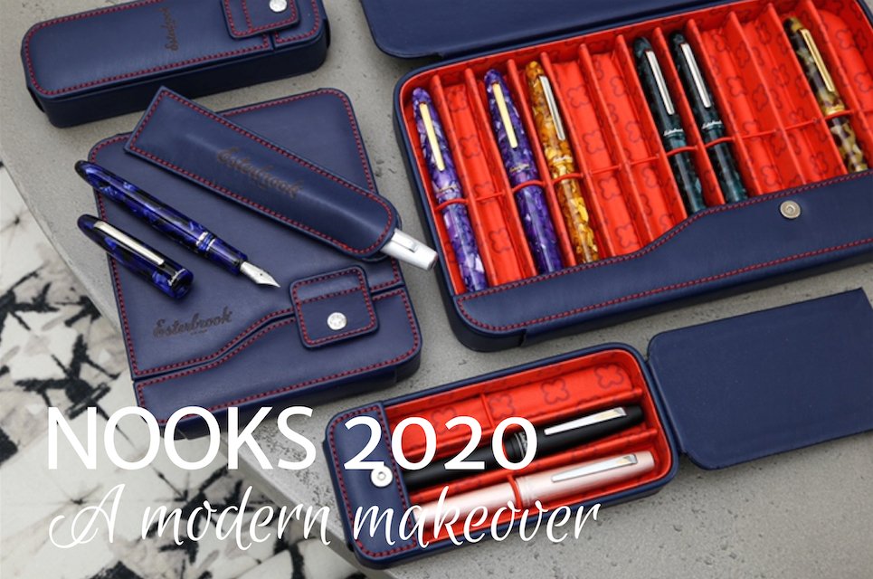 Esterbrook Nook Navy Pen Case