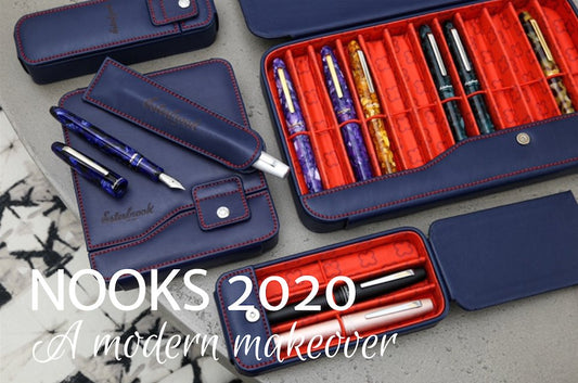Esterbrook Nook Navy Pen Case
