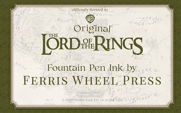 Ferris Wheel Press x Lord of the Rings Limited Edition Inks