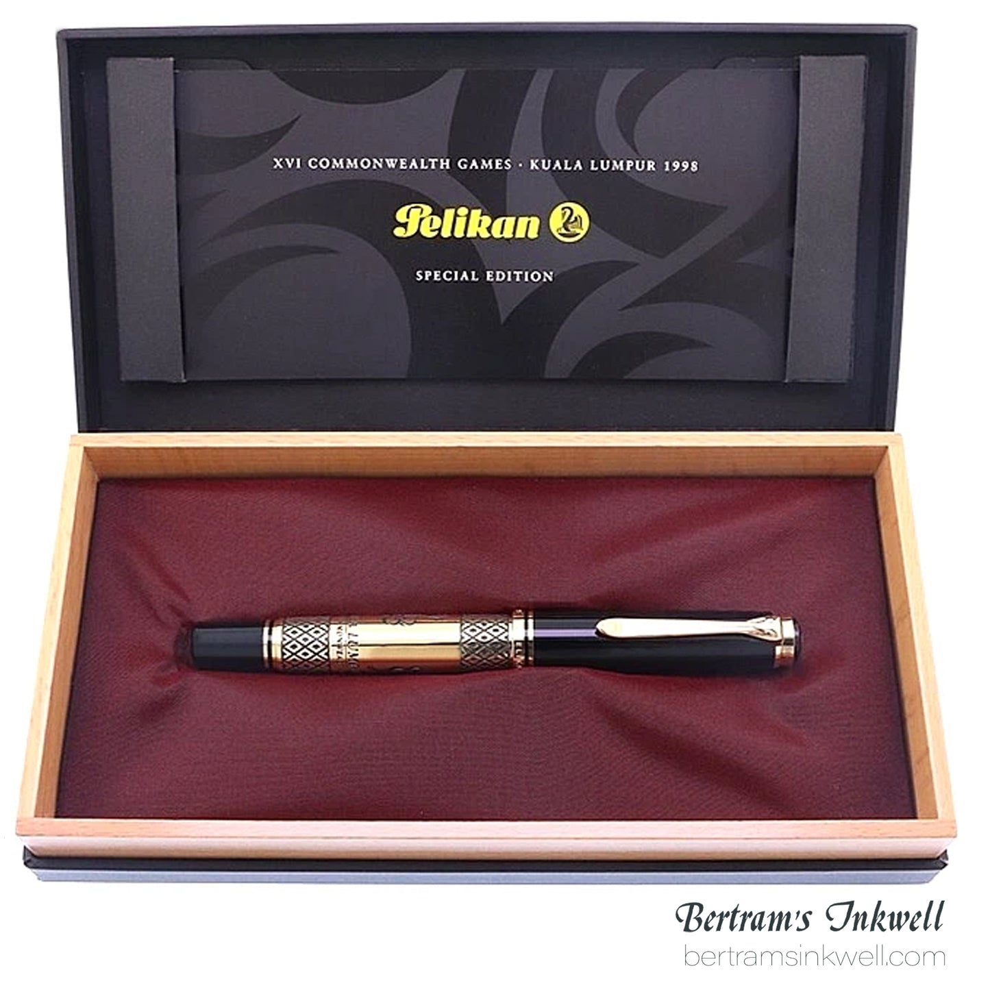 Pelikan Common Wealth Games Kuala Lumpur Limited Edition Fountain Pen, 1998