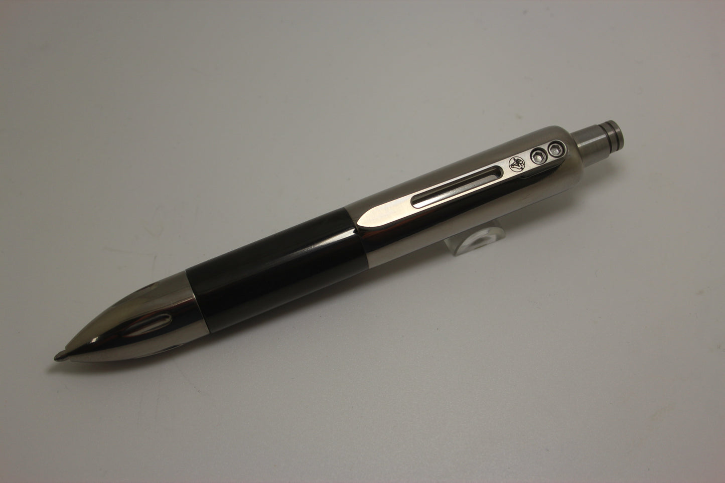 Tuff Writer MK2 Special Mission Titanium Polished/Zirconium Ballpoint Pen