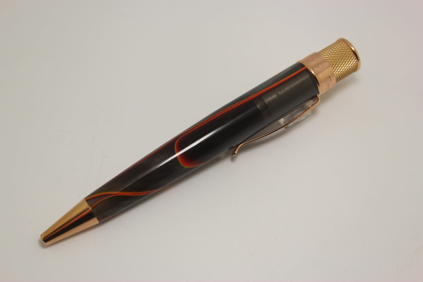 Retro 51 Big Shot Lava Flame Roller Ball