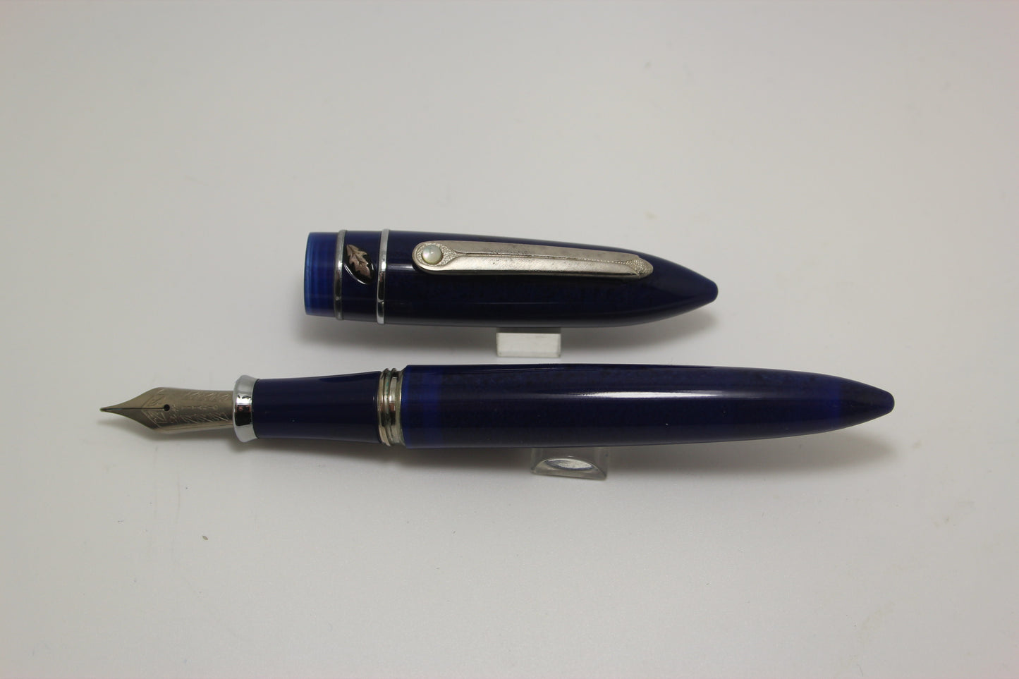 Stipula Model T Dark Blue Lapis Lazuli Fountain Pen