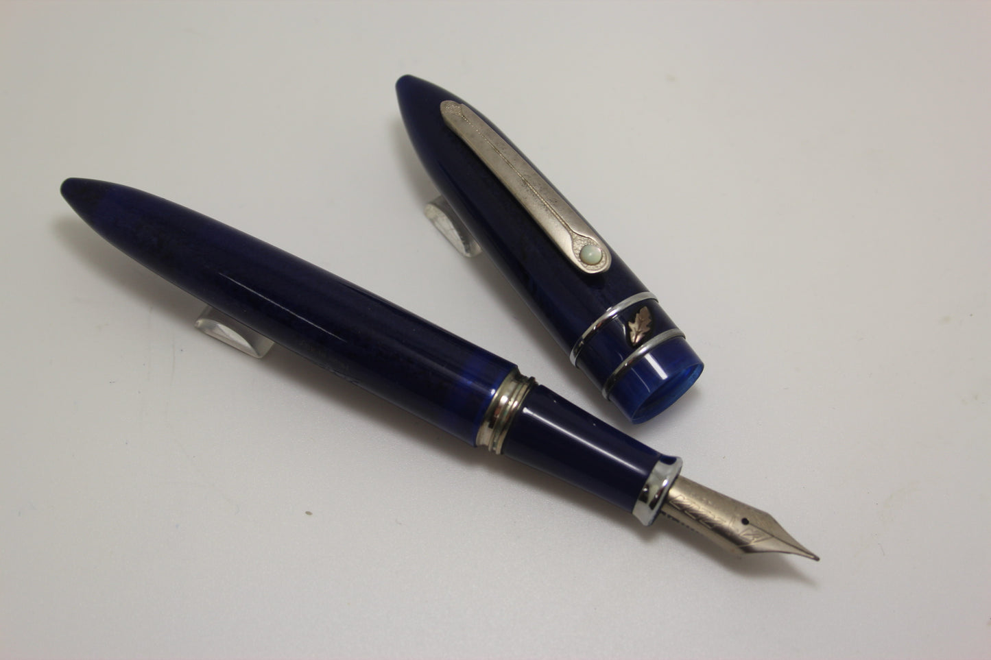 Stipula Model T Dark Blue Lapis Lazuli Fountain Pen