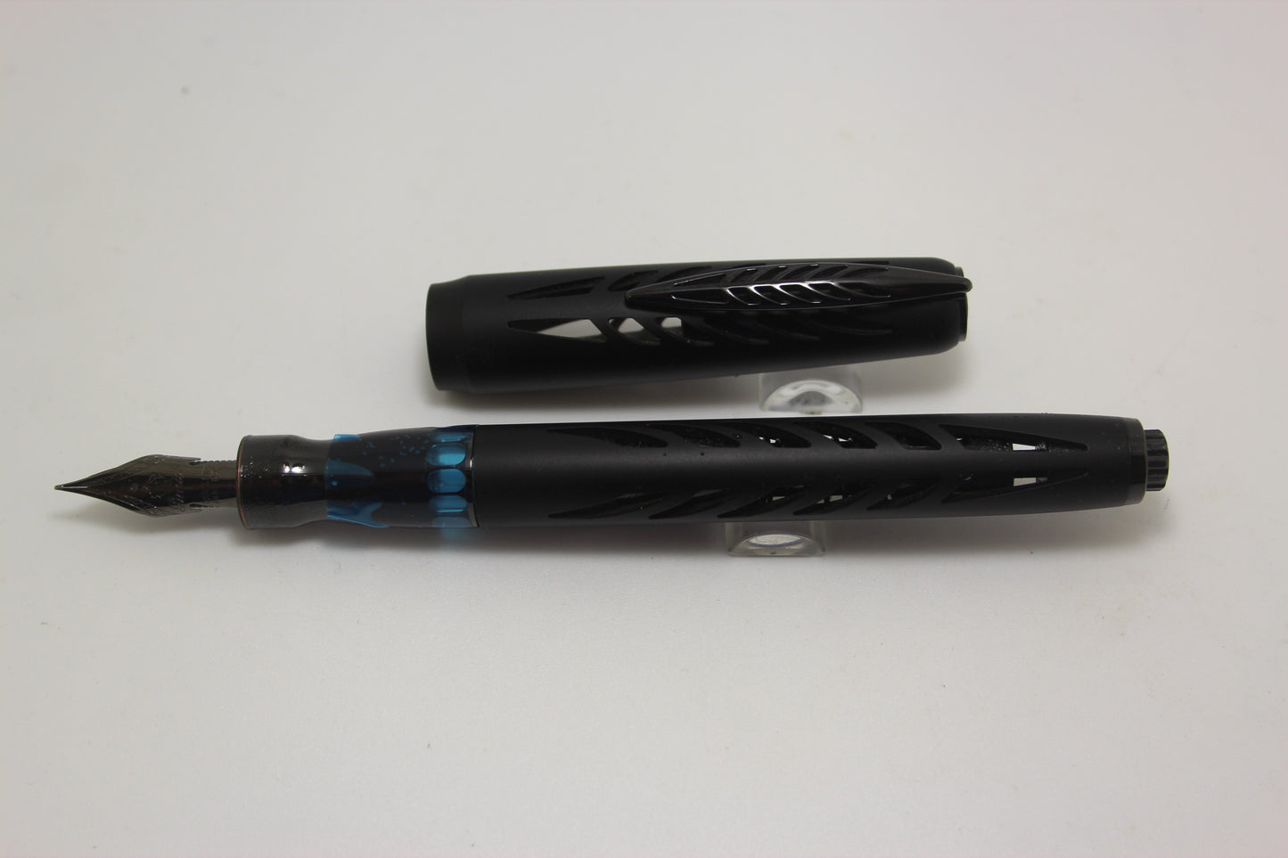 Pineider Arman Trilogy Black Aluminum Limited Edition Fountain Pen