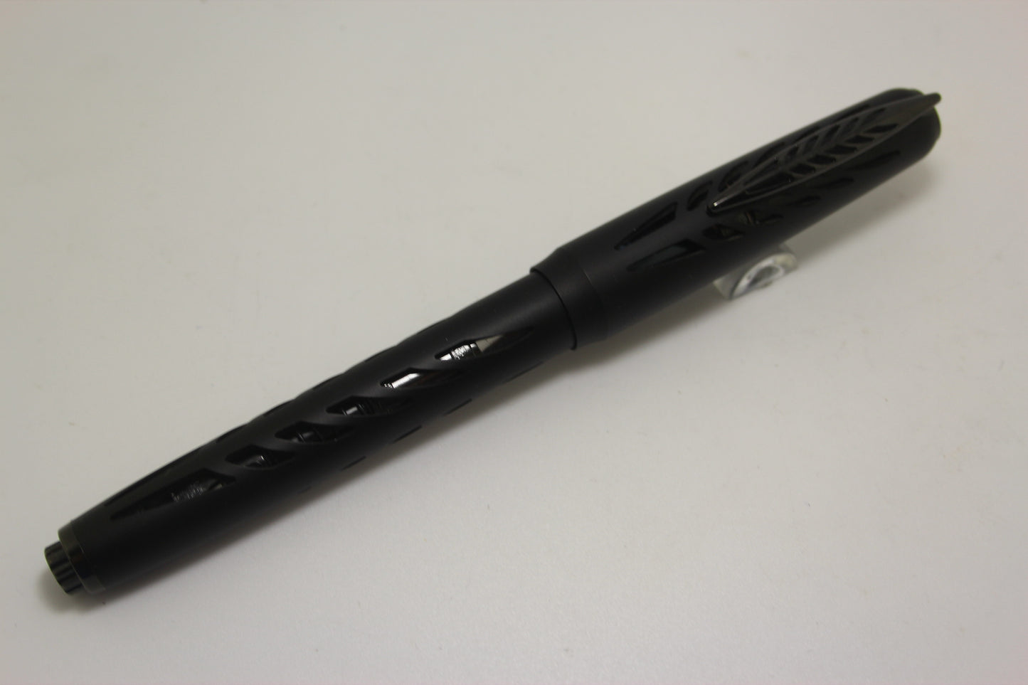 Pineider Arman Trilogy Black Aluminum Limited Edition Fountain Pen
