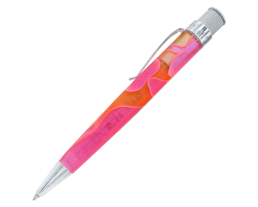 Retro 51 Tornado™ Acrylic Cosmic Swirl Green & White Rollerball Pen