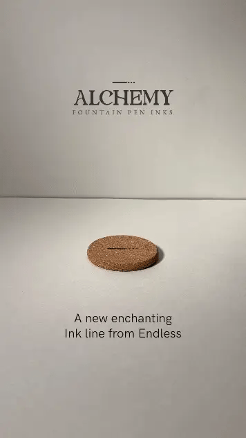 Endless Alchemy Fountain Pen Inks - Stardust - Magic Peach Fuzz 45 ml