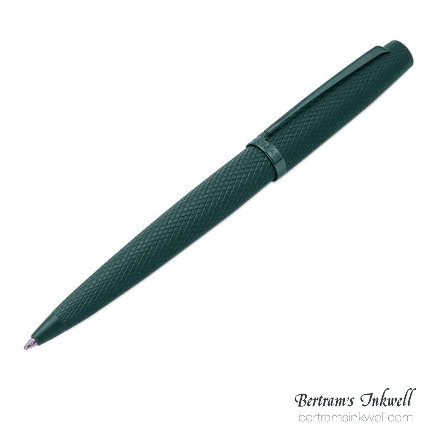 Diplomat Viper Green Guilloche Ballpoint