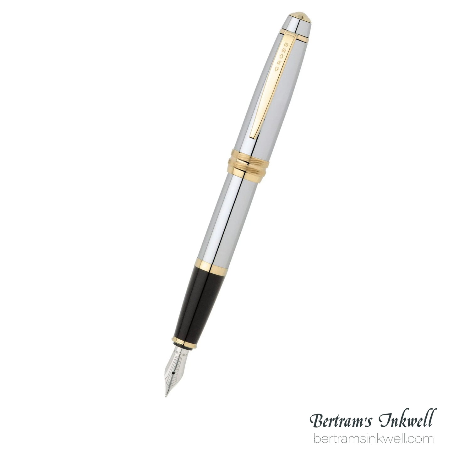 Cross Bailey™ Medalist® Stainless Steel Medium Nib Fountain Pen