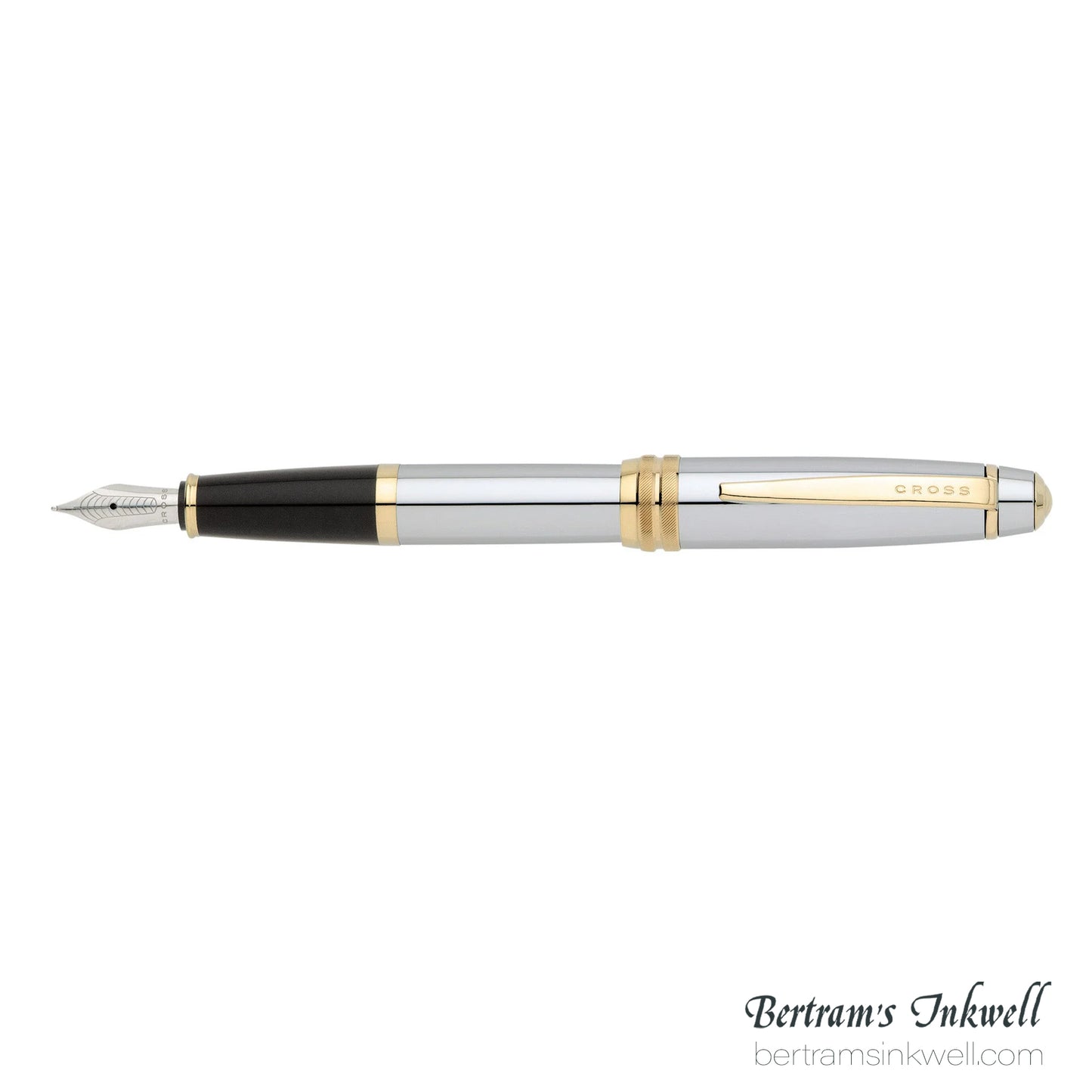 Cross Bailey™ Medalist® Stainless Steel Medium Nib Fountain Pen