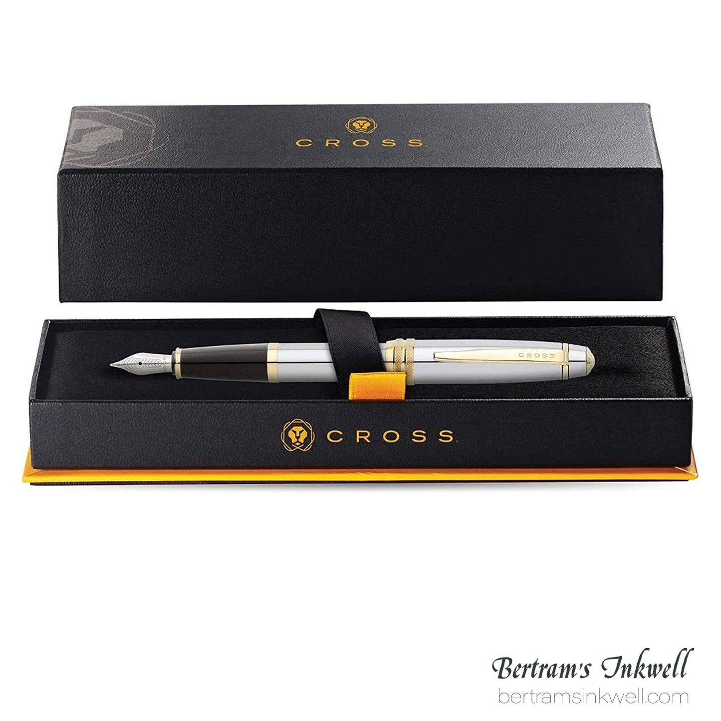 Cross Bailey™ Medalist® Stainless Steel Medium Nib Fountain Pen