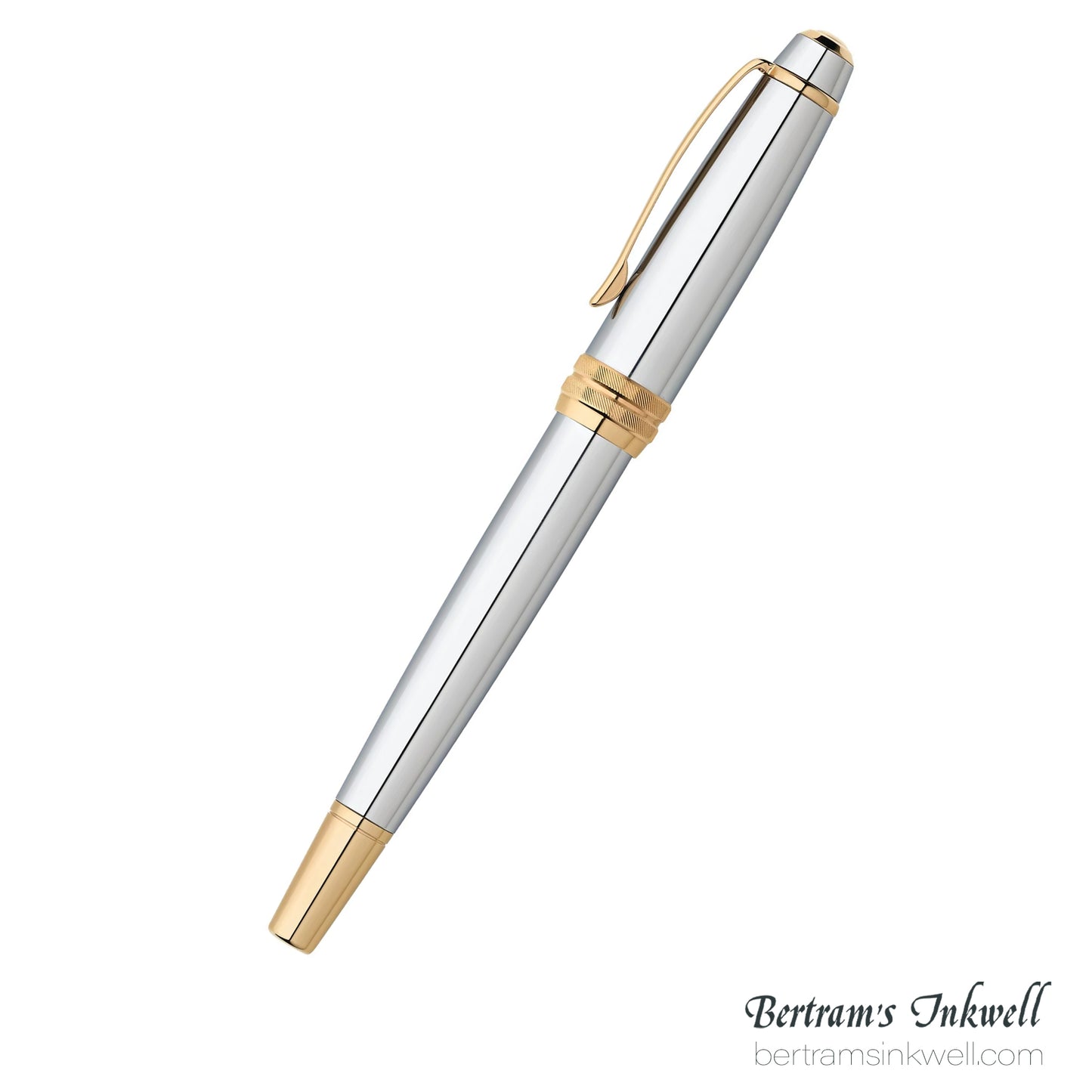 Cross Bailey™ Medalist® Stainless Steel Medium Nib Fountain Pen