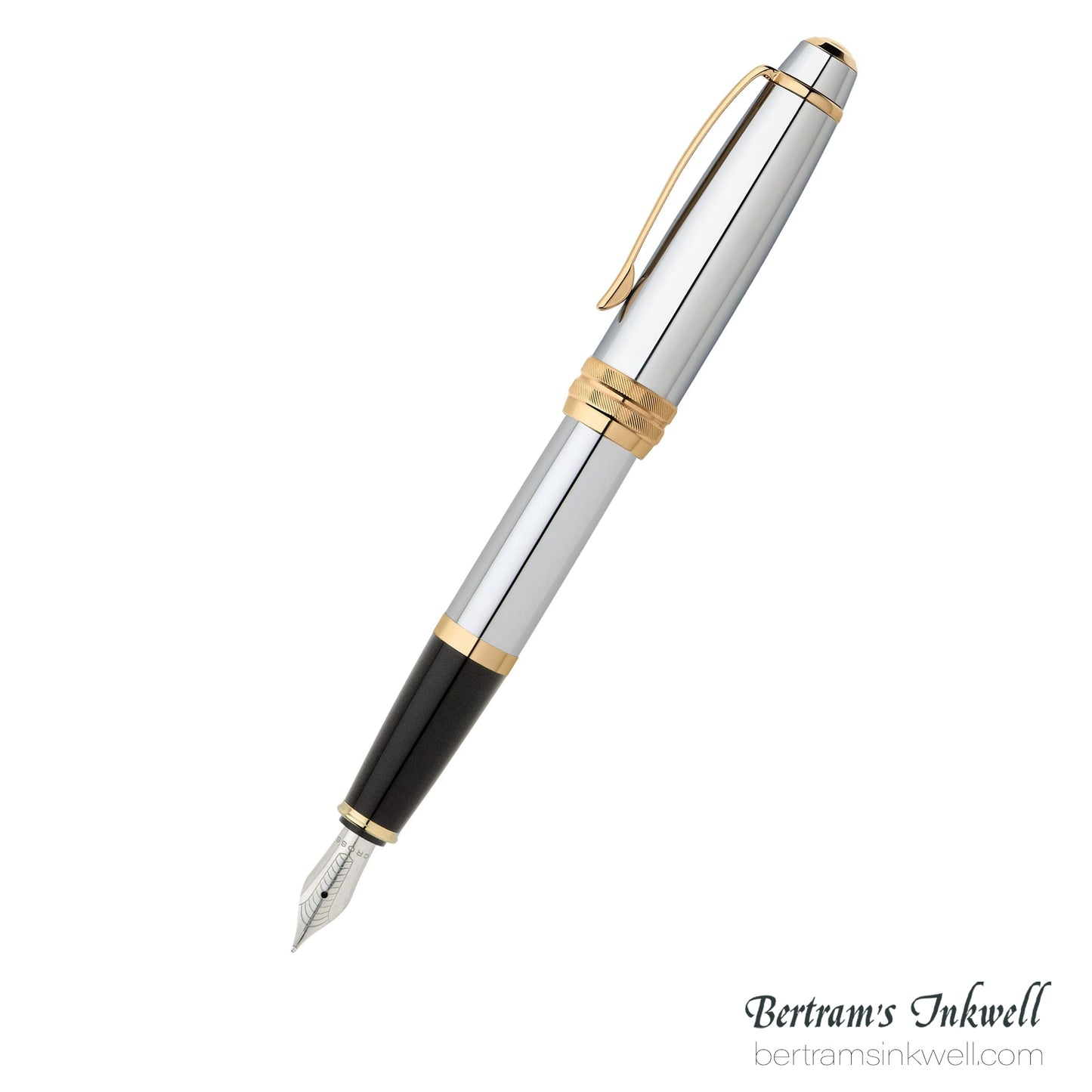 Cross Bailey™ Medalist® Stainless Steel Medium Nib Fountain Pen