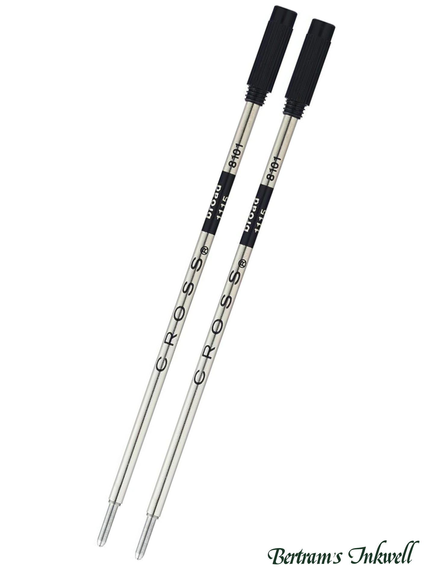 Cross Ballpoint Refills Black Broad 2 Pack