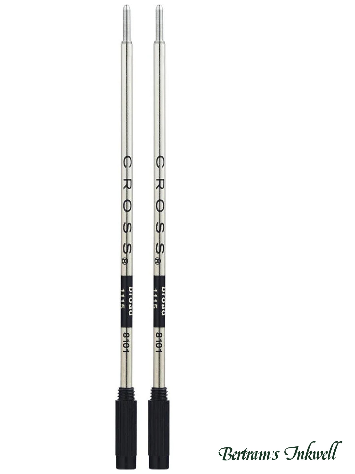 Cross Ballpoint Refills Black Broad 2 Pack