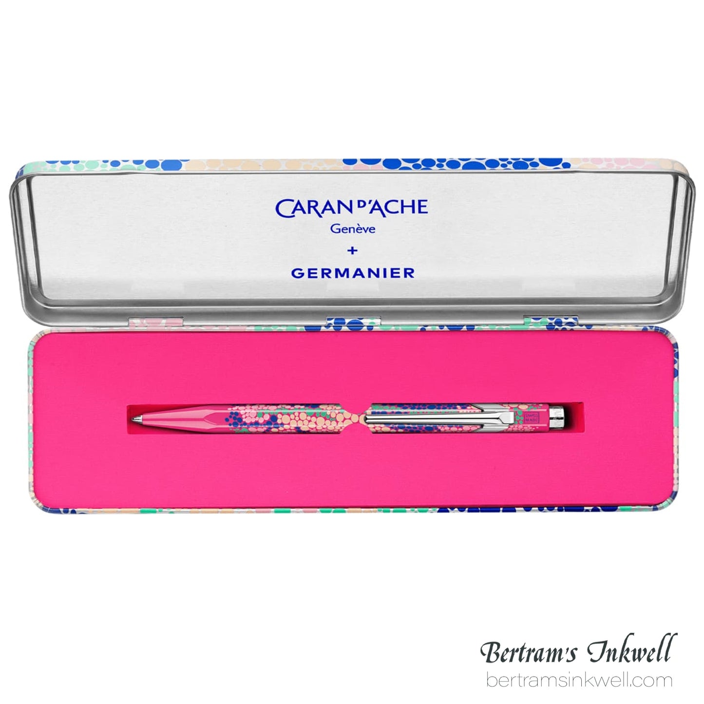 Caran d'Ache 849 Germanier Neon Pink Ballpoint Pen - Special Edition