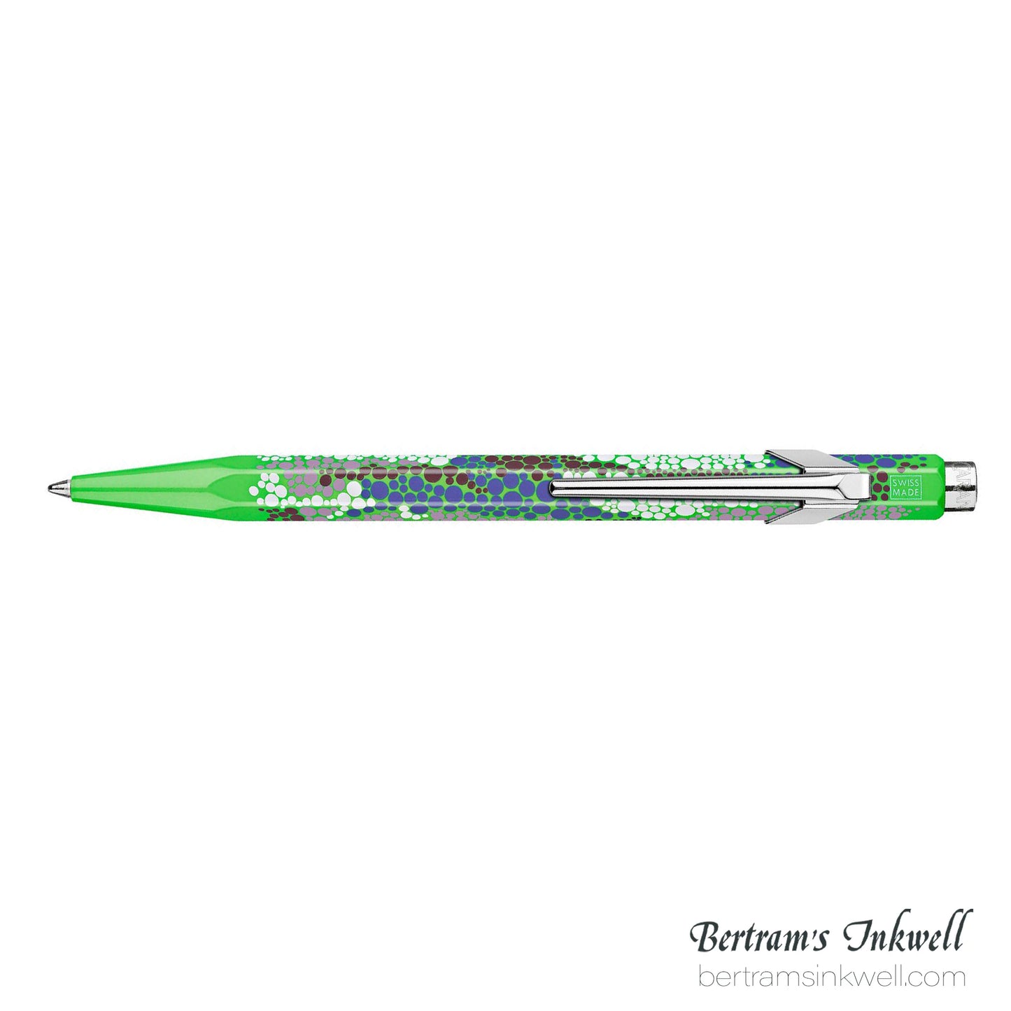 Caran d'Ache 849 Germanier Neon Green Ballpoint Pen - Special Edition