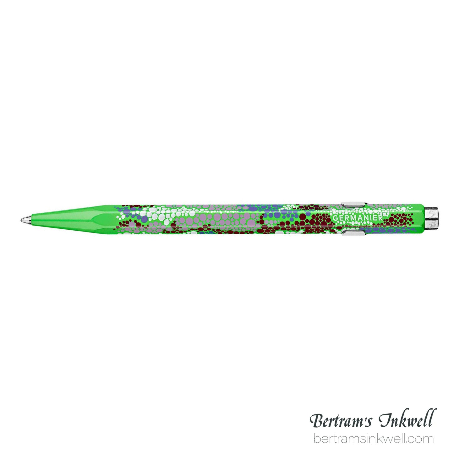 Caran d'Ache 849 Germanier Neon Green Ballpoint Pen - Special Edition