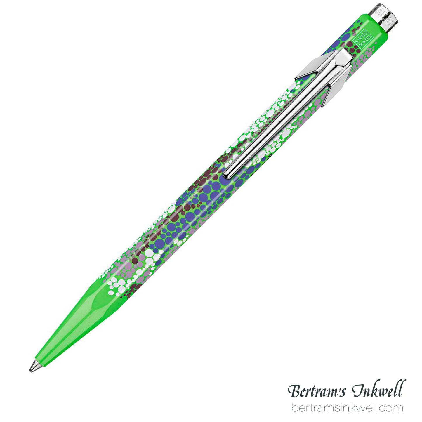 Caran d'Ache 849 Germanier Neon Green Ballpoint Pen - Special Edition