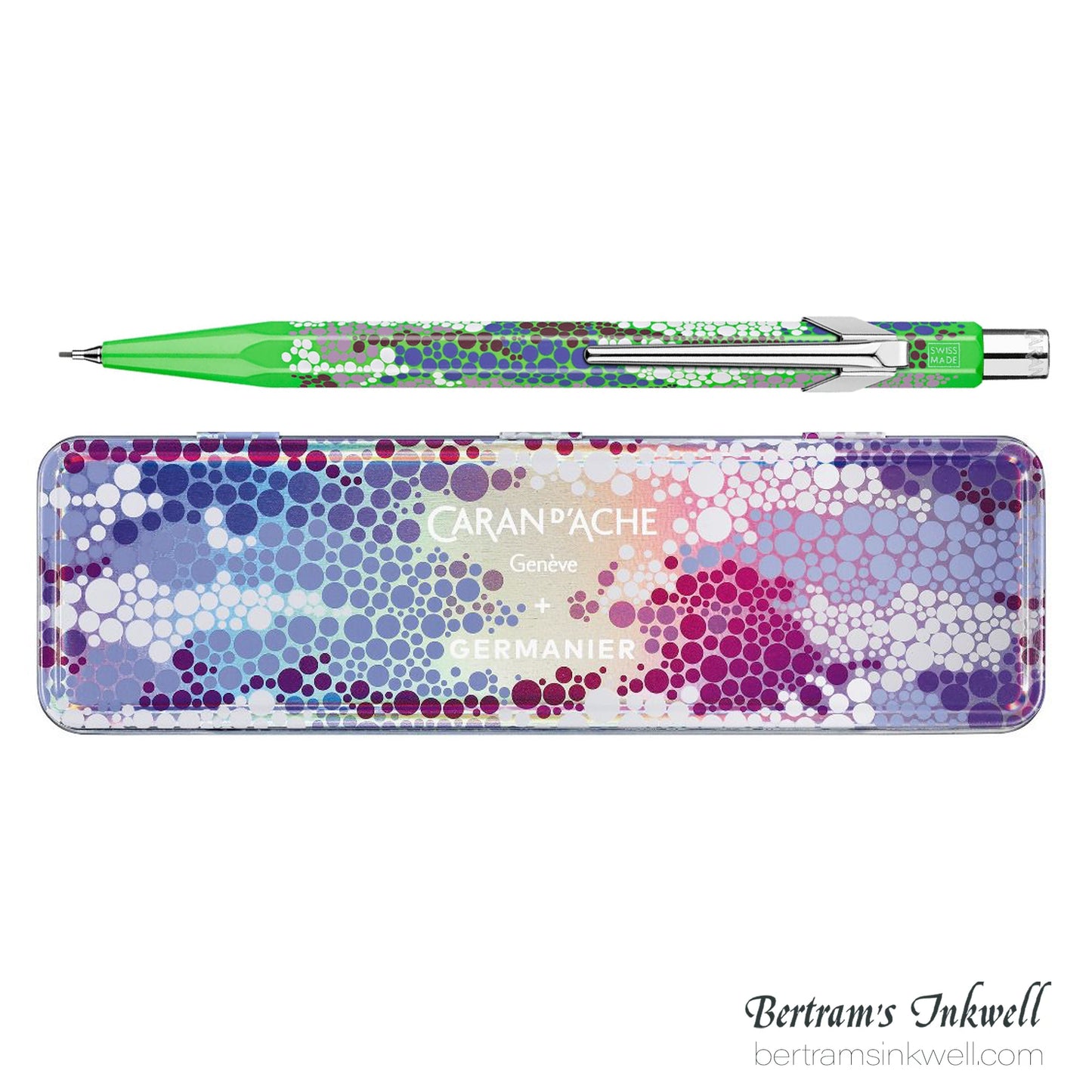 Caran d'Ache 849 Germanier Neon Green Mechanical Pencil 0.5mm - Special Edition