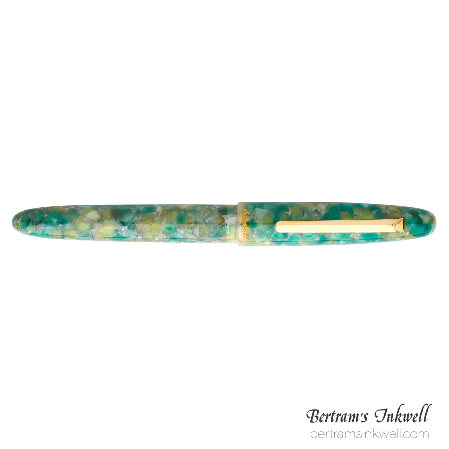 Esterbrook Estie Sea Glass Regular Size Gold Trim Fountain Pen