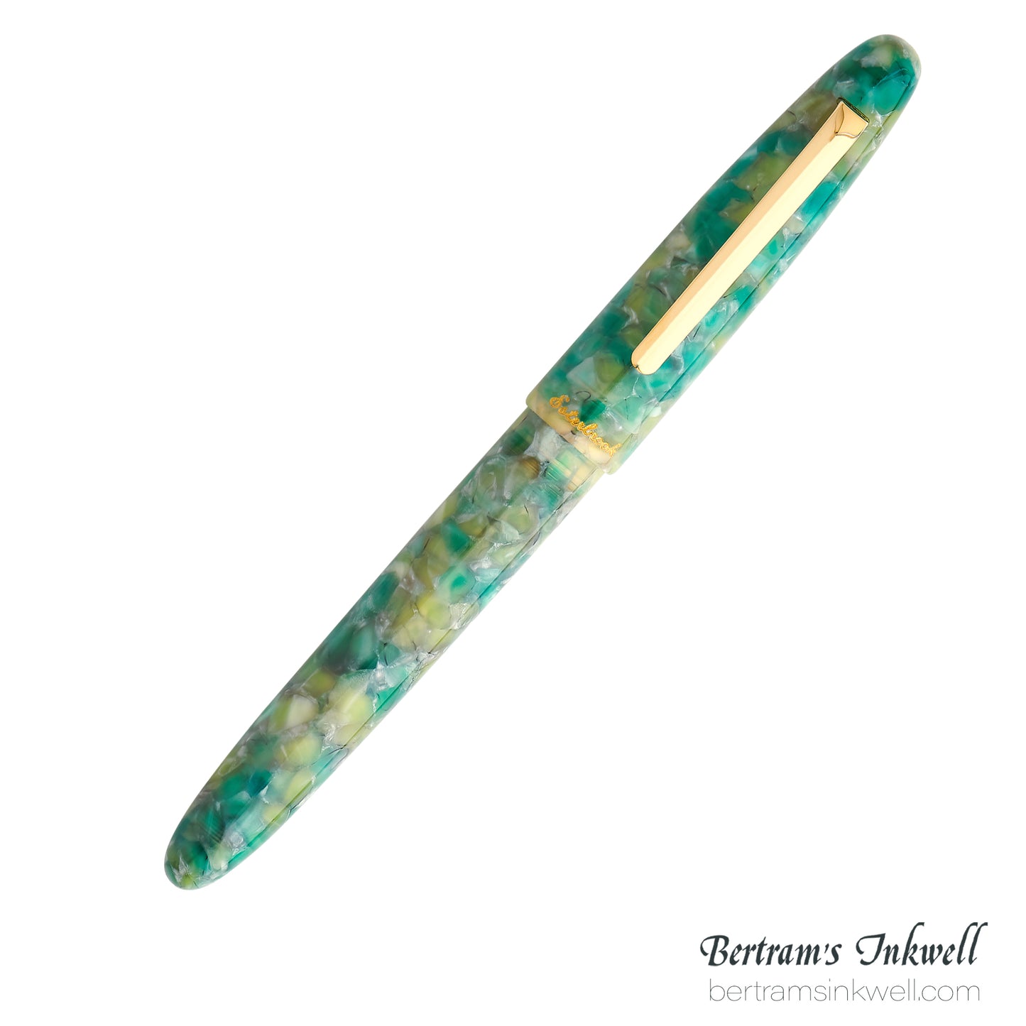 Esterbrook Estie Sea Glass Regular Size Gold Trim Fountain Pen