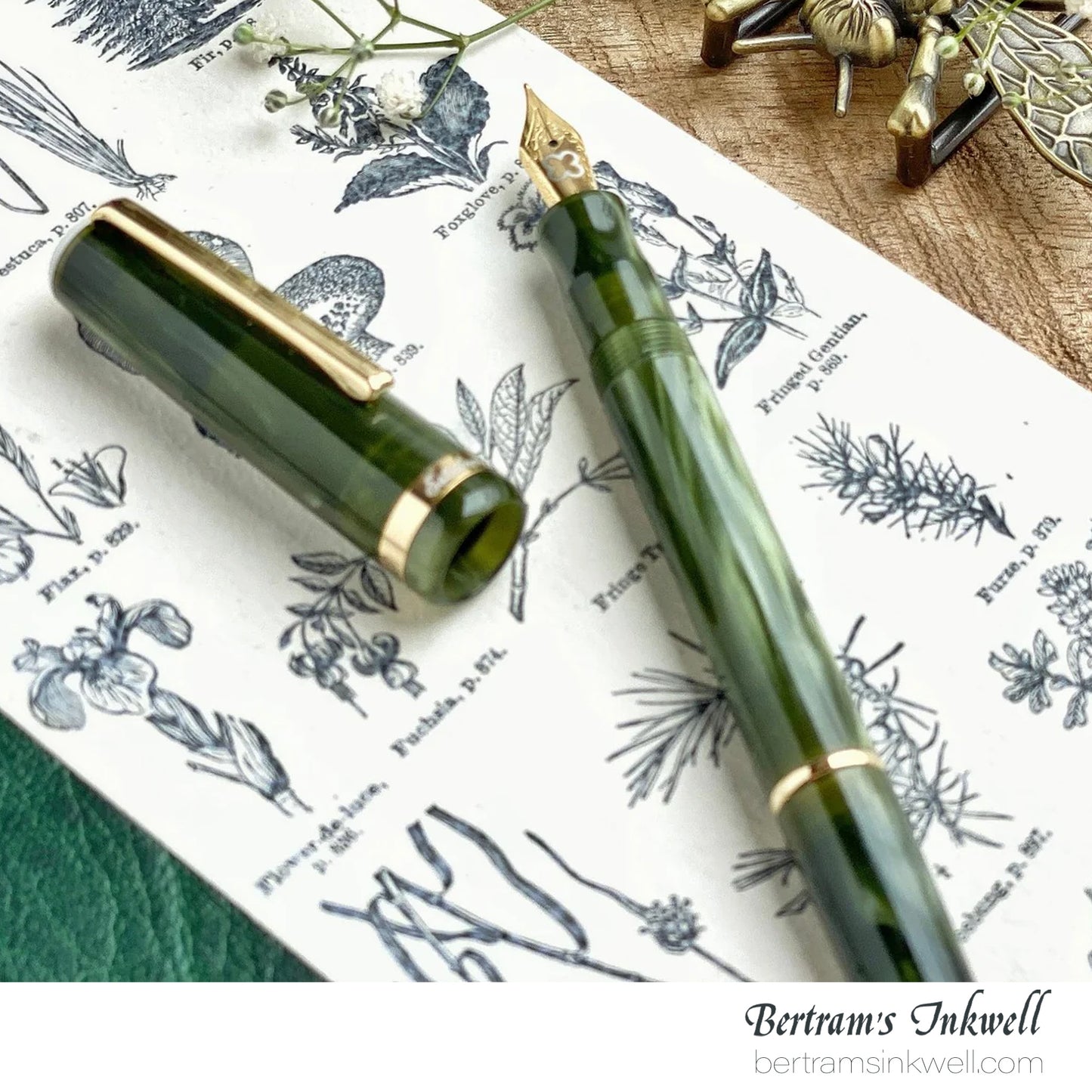 Esterbrook JR Pocket Palm Green Fountain Pen