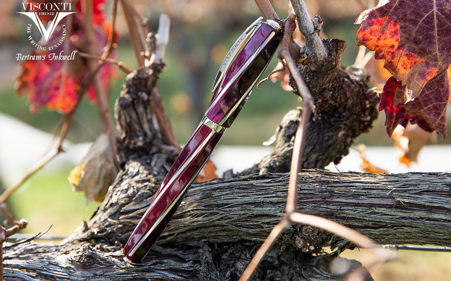 Visconti Divina Elegance Oversized Bordeaux Rollerball