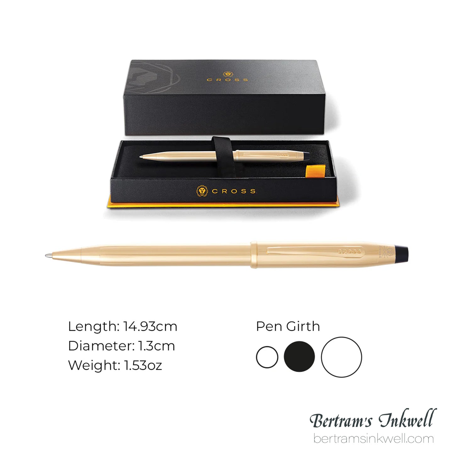 Cross Century® II 23KT Gold Ballpoint Pen