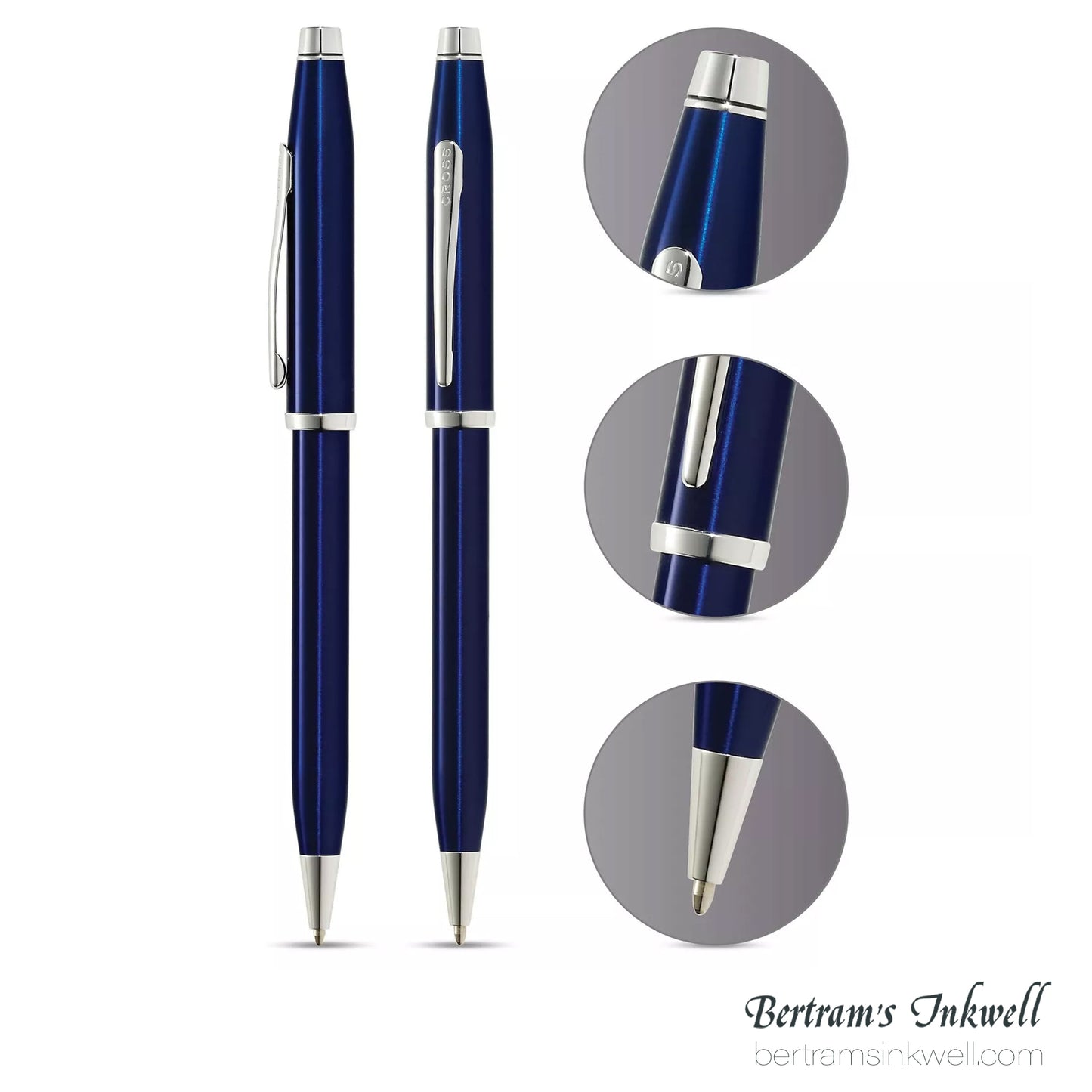 Cross Century® II Blue Lacquer Ballpoint Pen