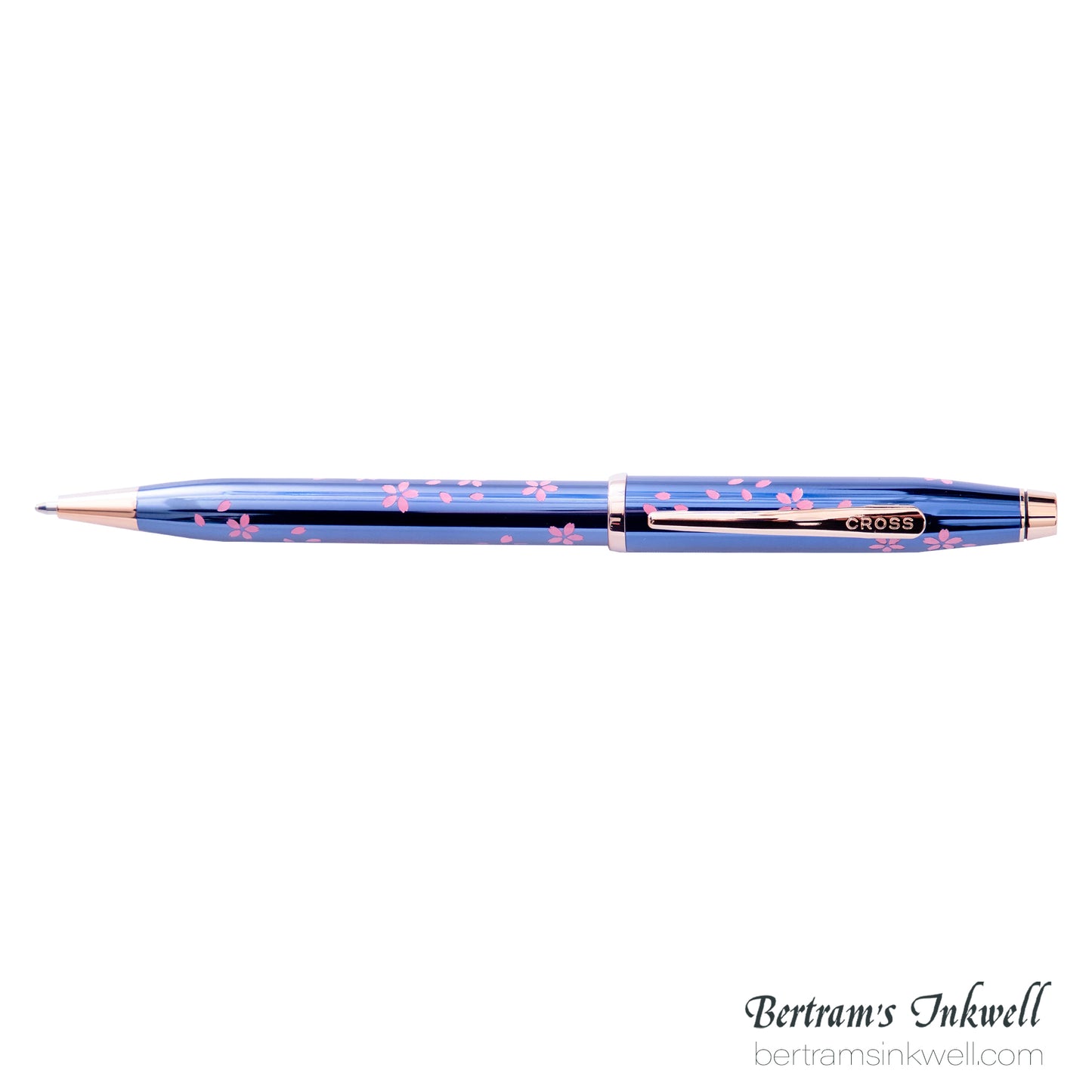 Century® II Cherry Blossom Translucent Blue Lacquer Ballpoint Pen