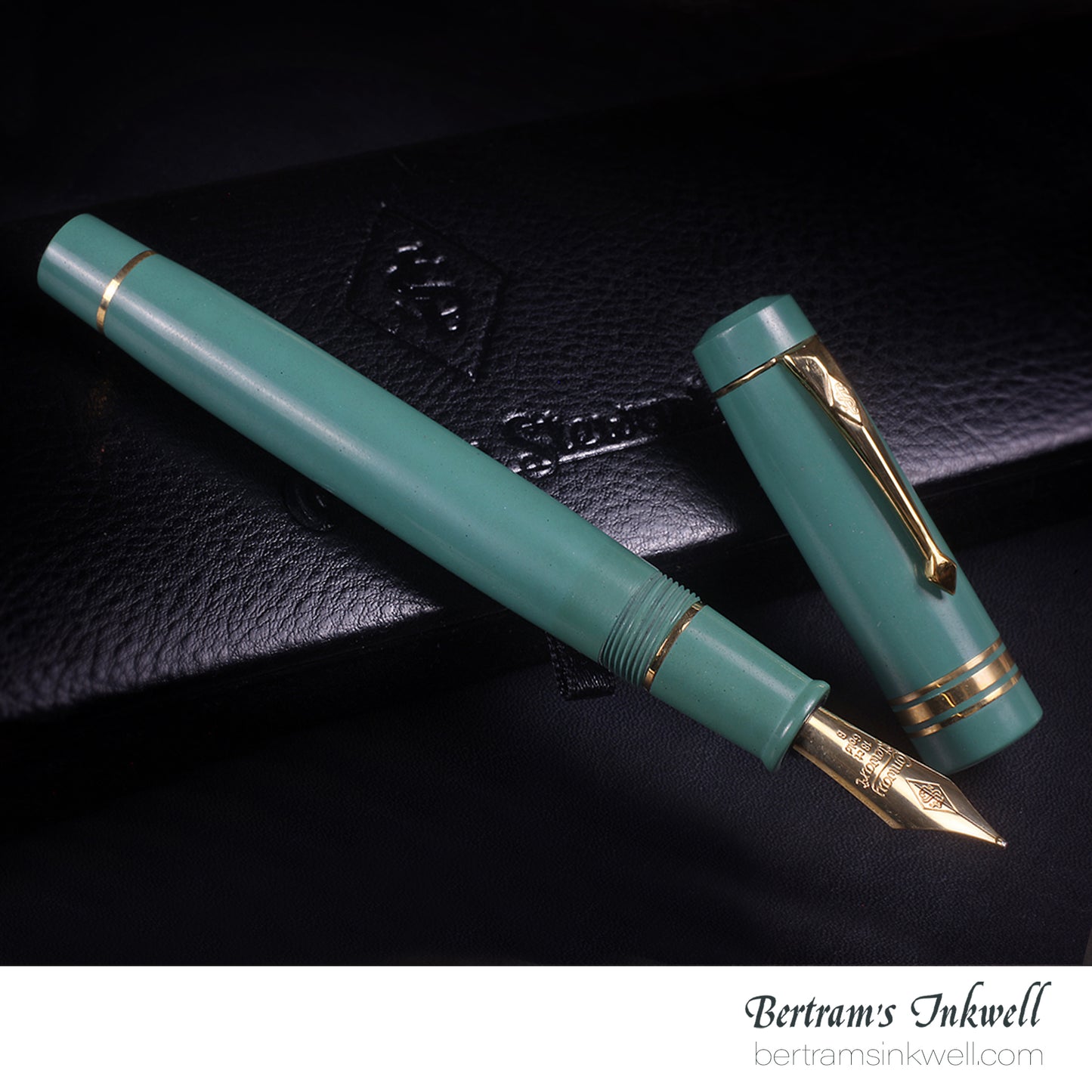 Conway Stewart Belliver Prototype (Teal Ebonite) Fountain Pen, 2014