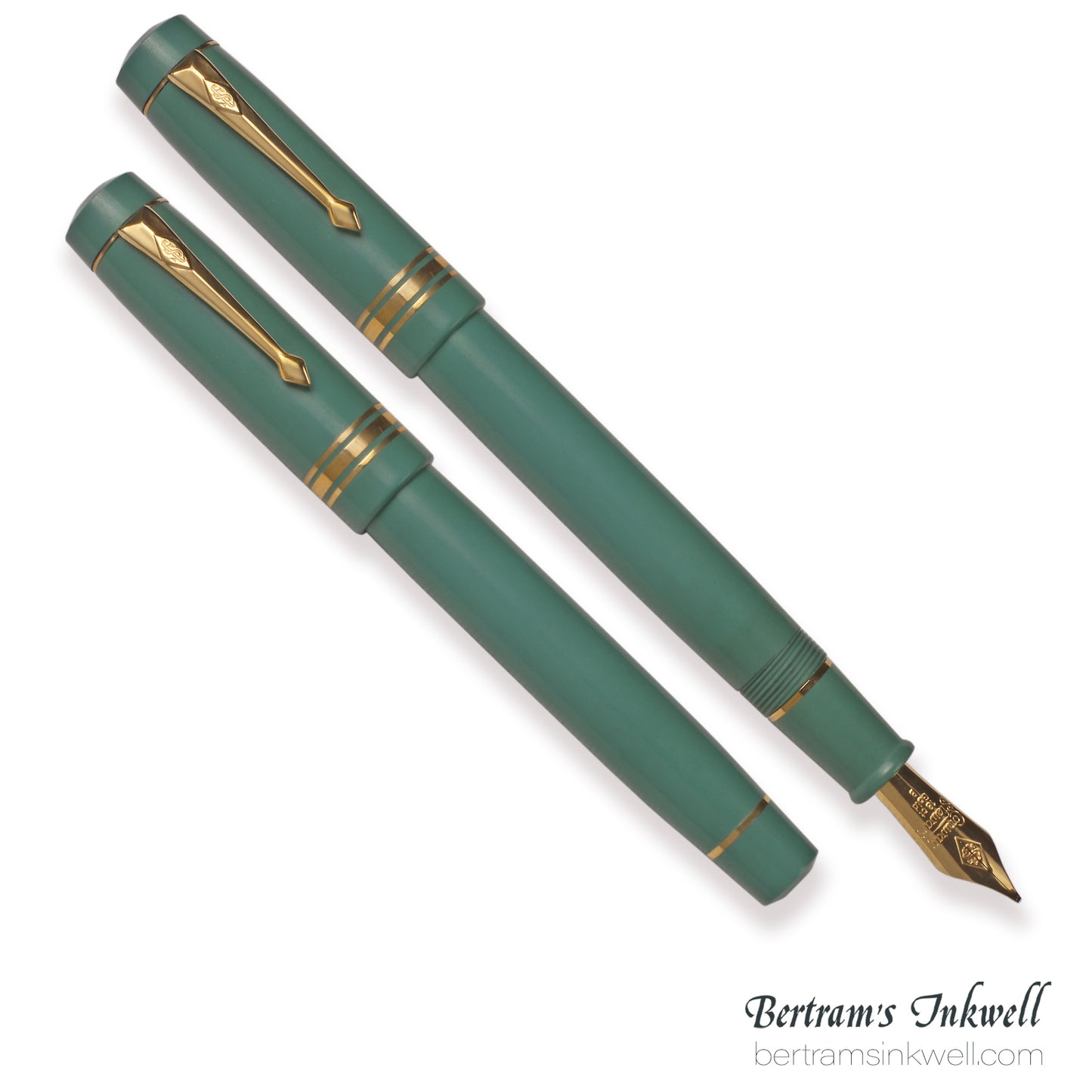 Conway Stewart Belliver Prototype (Teal Ebonite) Fountain Pen, 2014