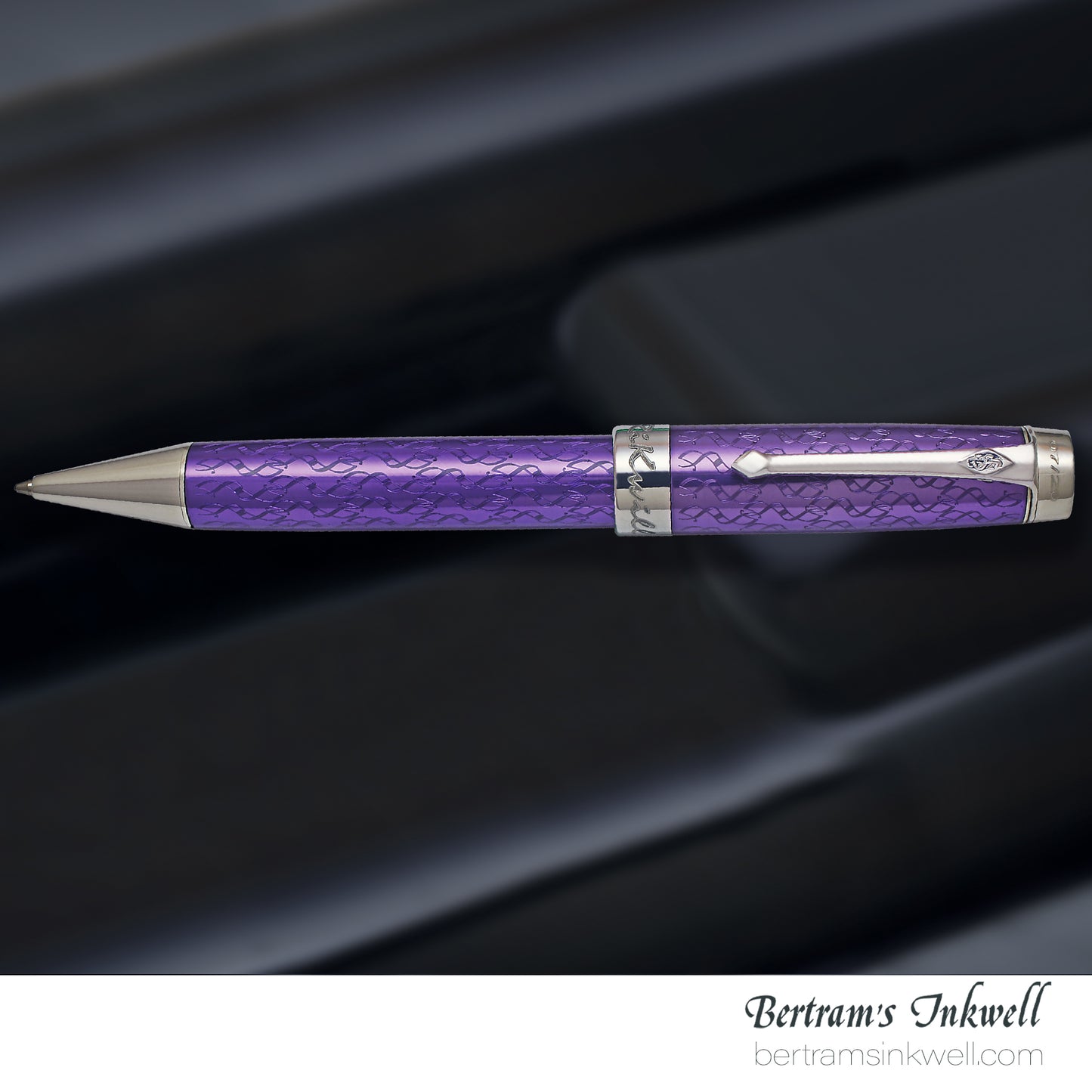 Conway Stewart Duro Serling Silver and Enamel Grape Limited Edition Ballpoint Pen, 2012
