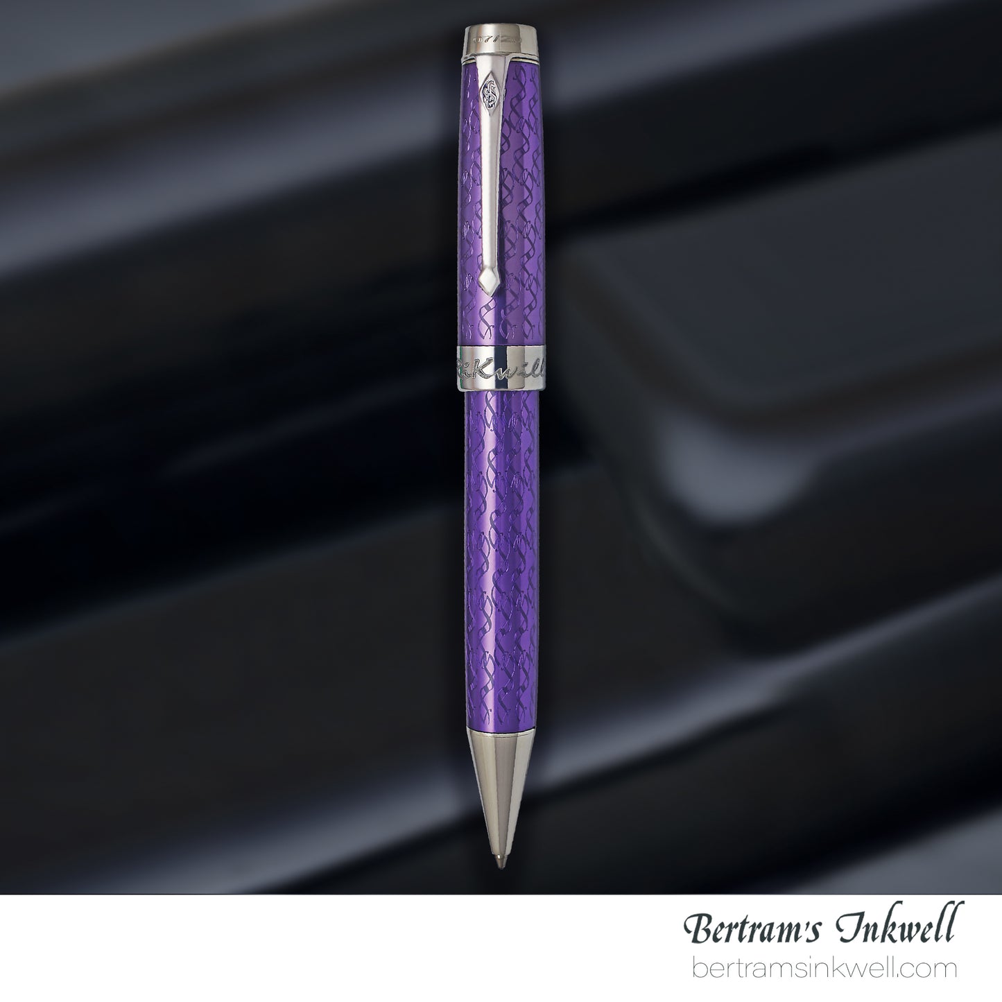 Conway Stewart Duro Serling Silver and Enamel Grape Limited Edition Ballpoint Pen, 2012