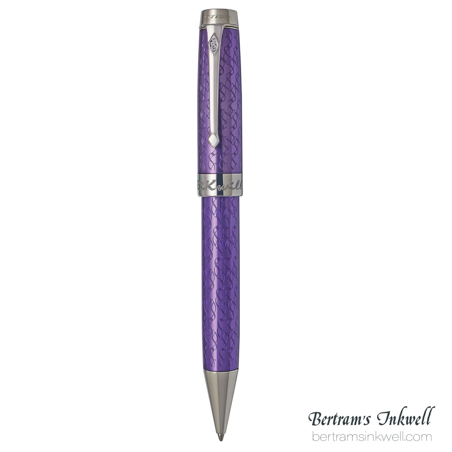 Conway Stewart Duro Serling Silver and Enamel Grape Limited Edition Ballpoint Pen, 2012