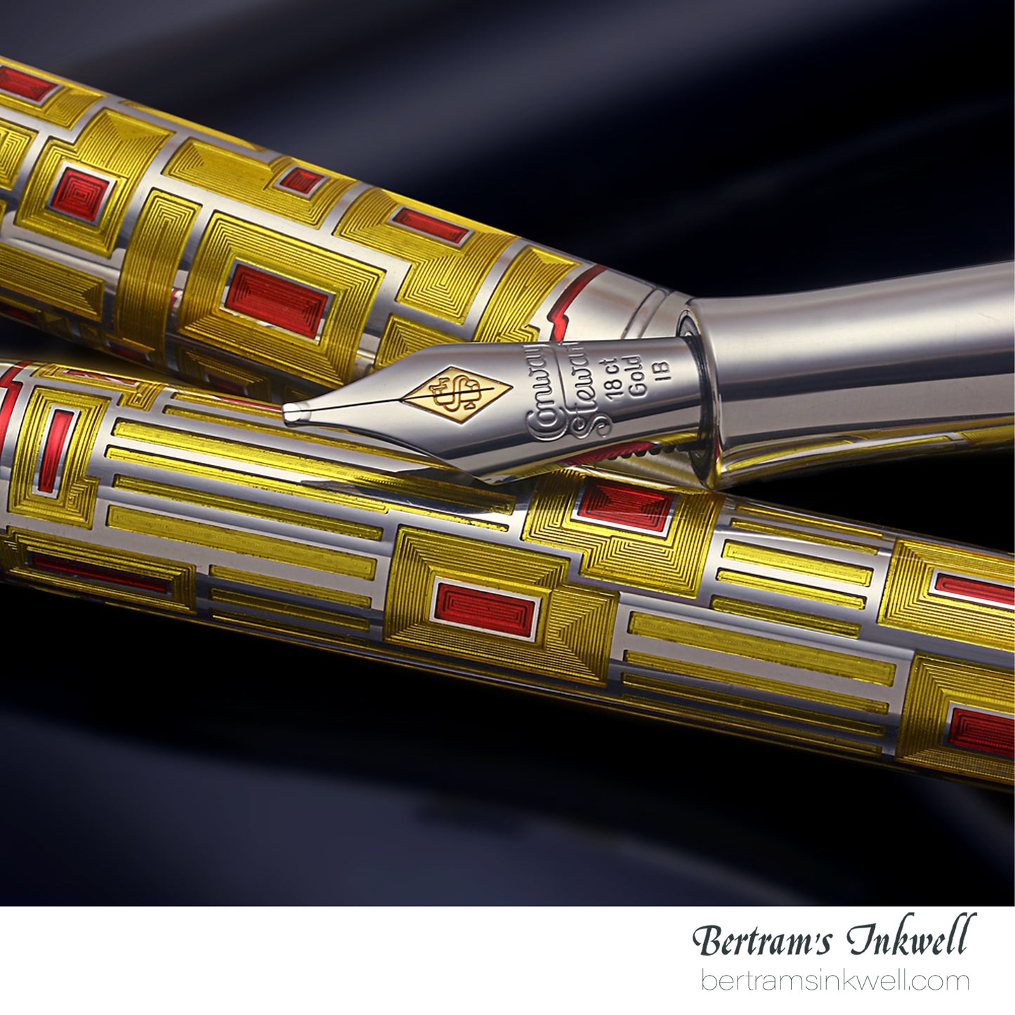 Conway Stewart Enameled Gatsby Limited Edition Fountain Pen, 2013
