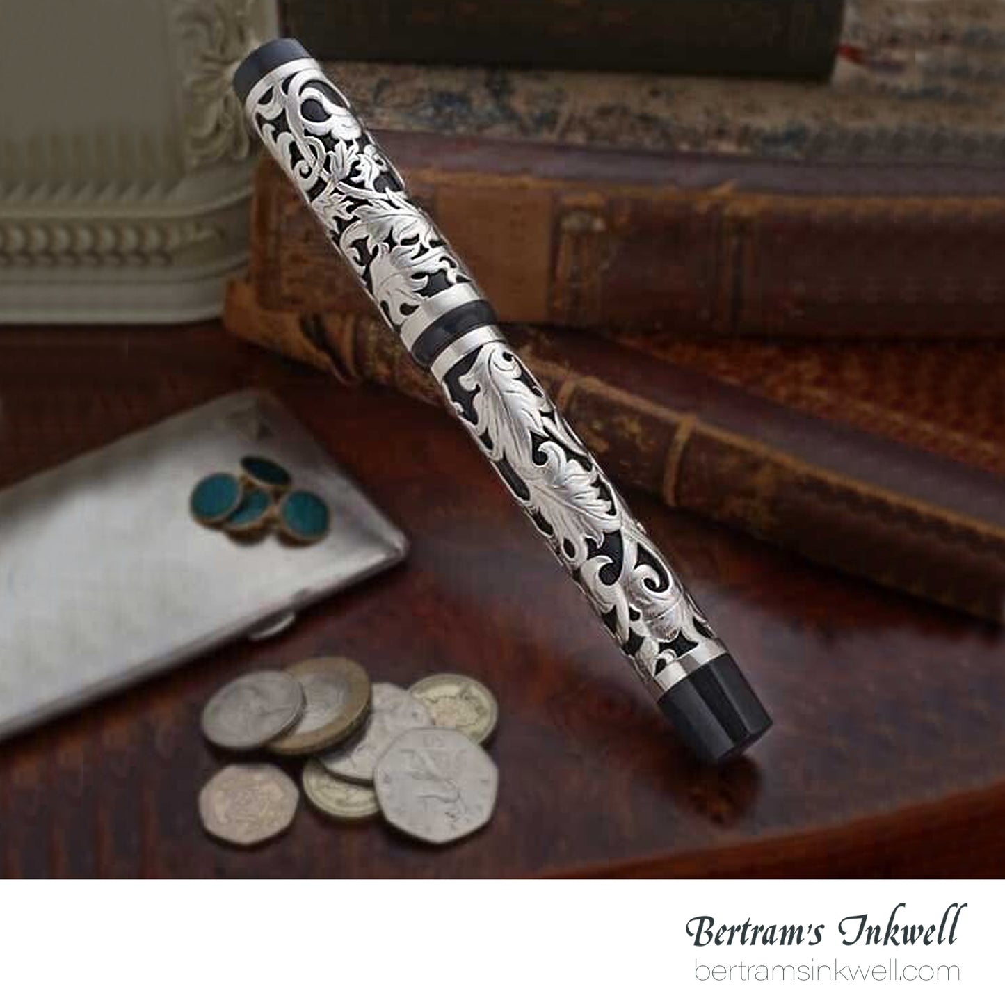 Conway Stewart Sterling Silver Henry Simpole Great Exhibition Limited Edition Rollerball, 20106