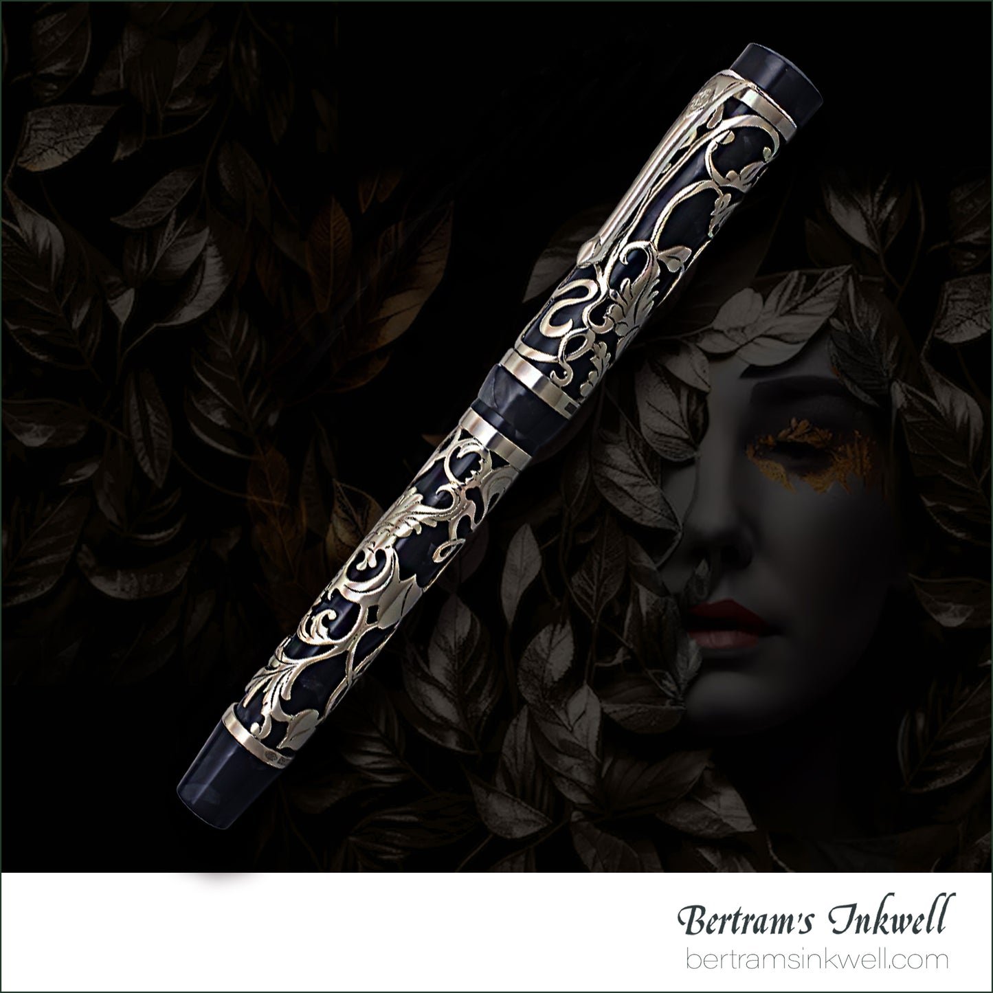 Conway Stewart Sterling Silver Henry Simpole Graphite Grey Limited Edition Rollerball, 2007