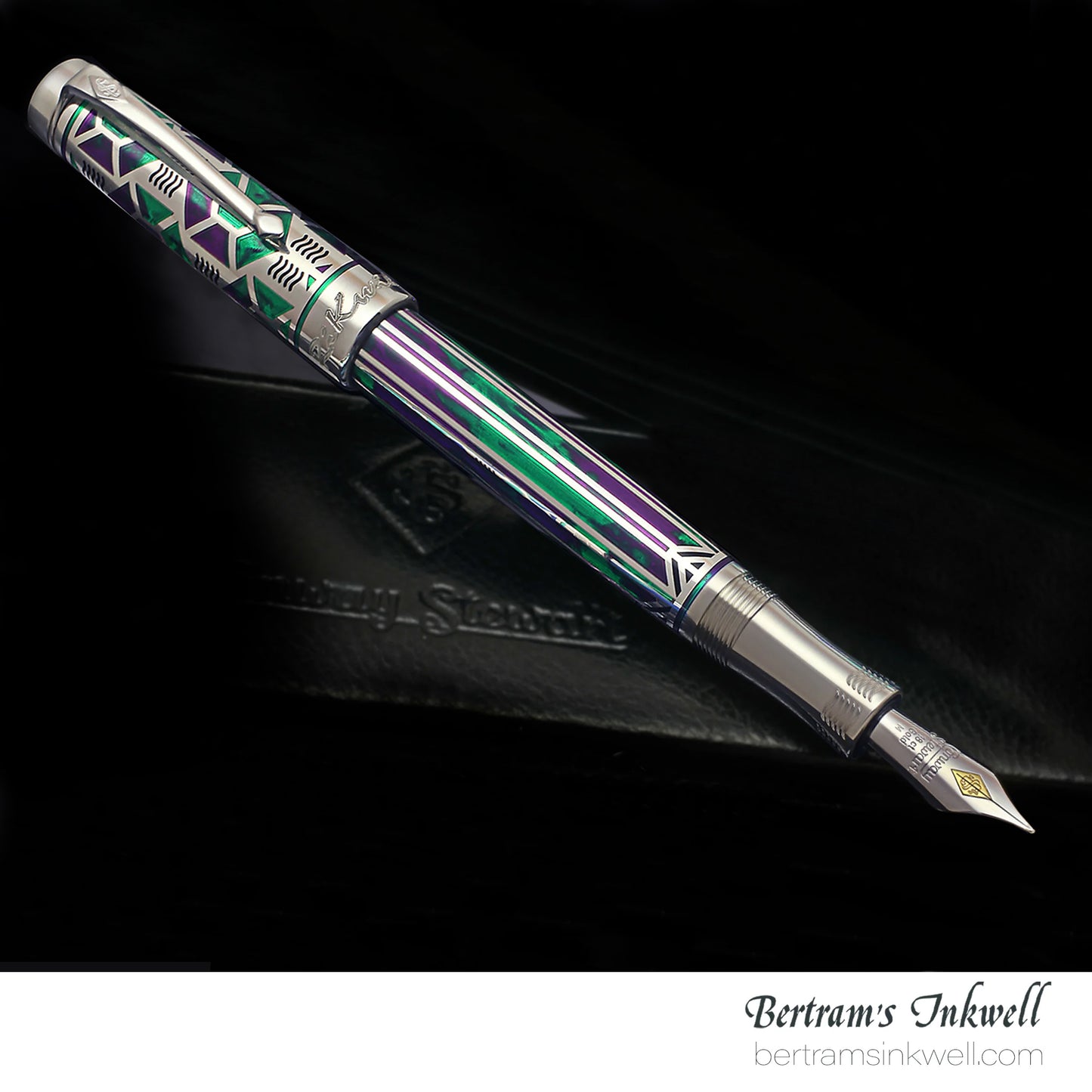 Conway Stewart Kaleidoscope Aubergine Limited Edition Rollerball, 2013