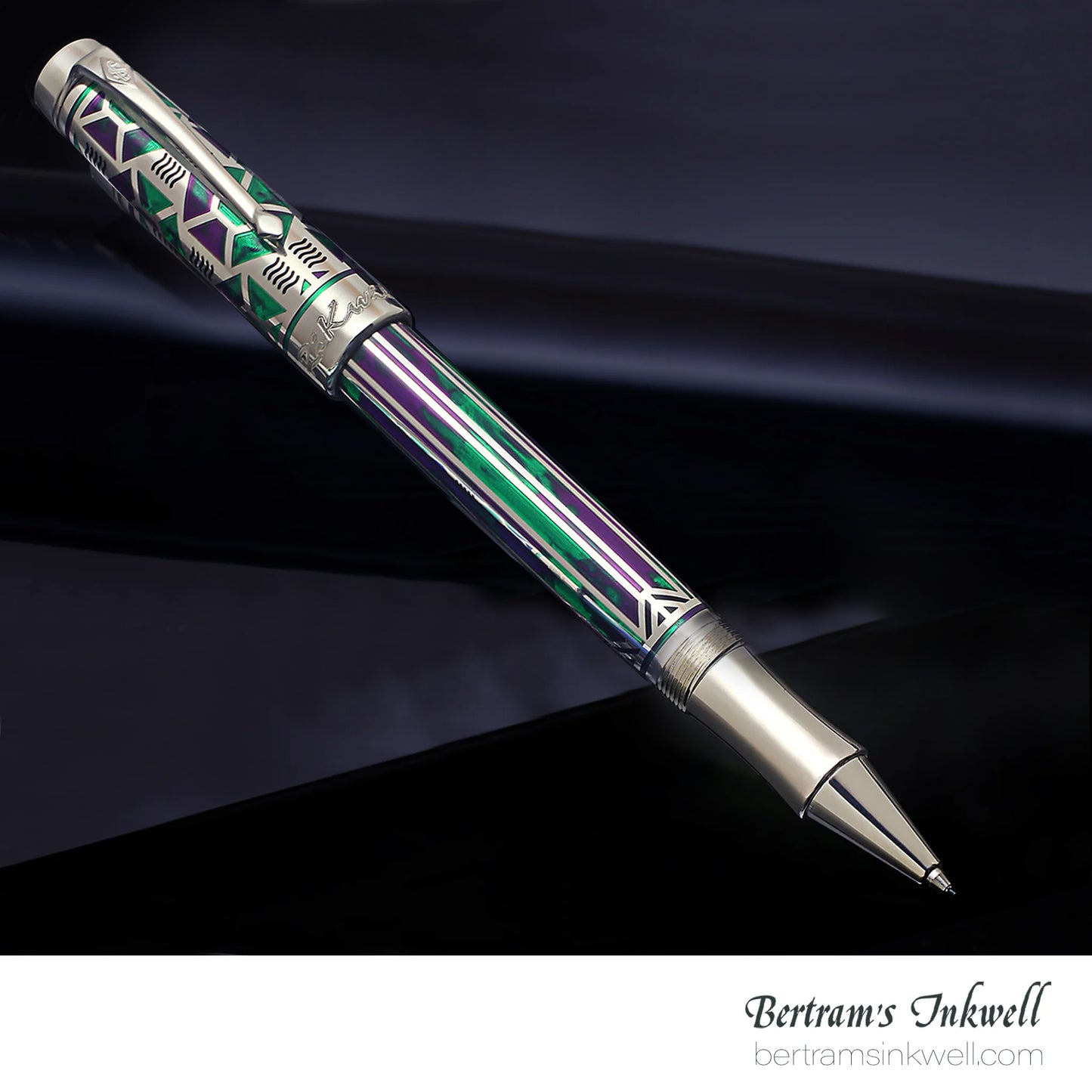 Conway Stewart Kaleidoscope Aubergine Limited Edition Fountain Pen, 2013