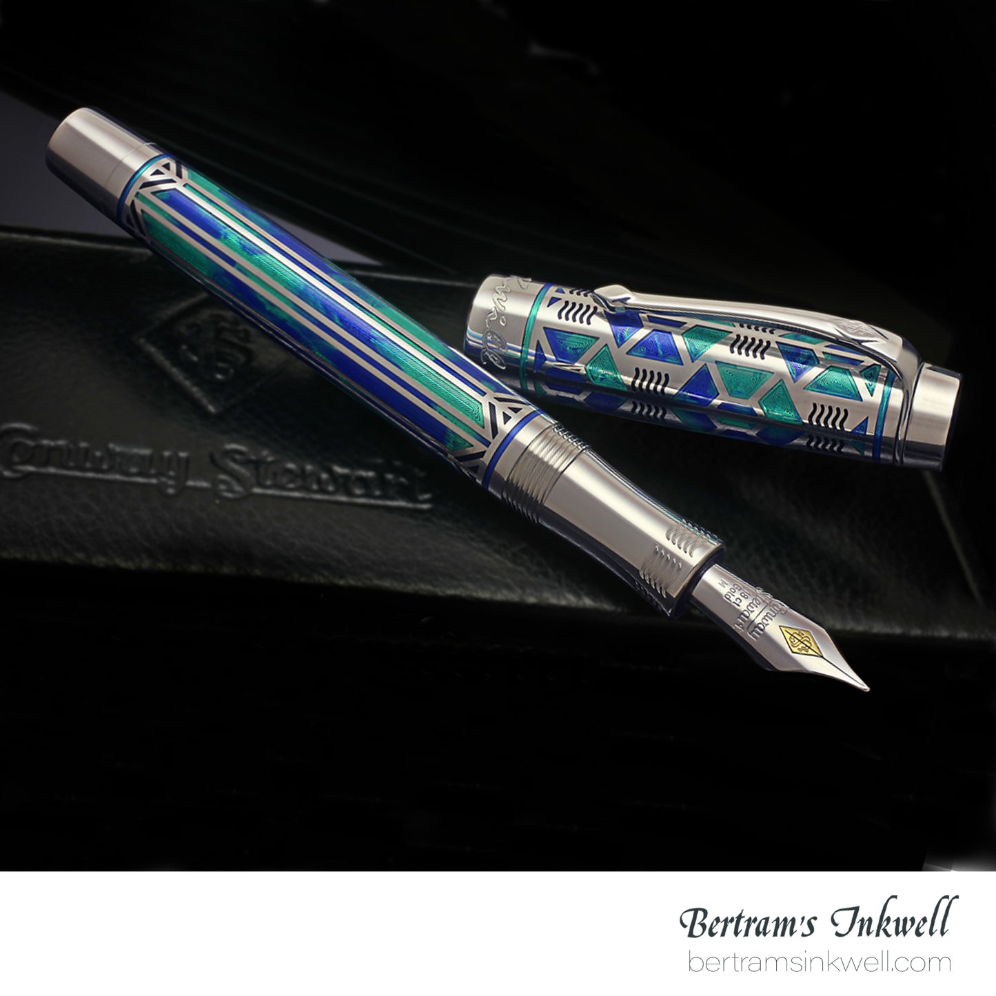 Conway Stewart Kaleidoscope Peacock Limited Edition Rollerball, 2013