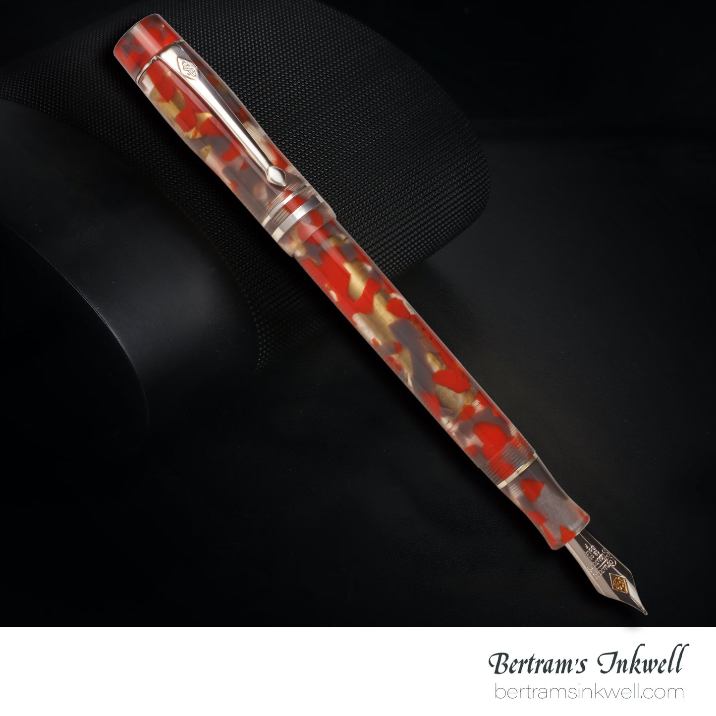 Conway Stewart Wellington Prototype (red and grey transparent) Fountain Pen, 2014