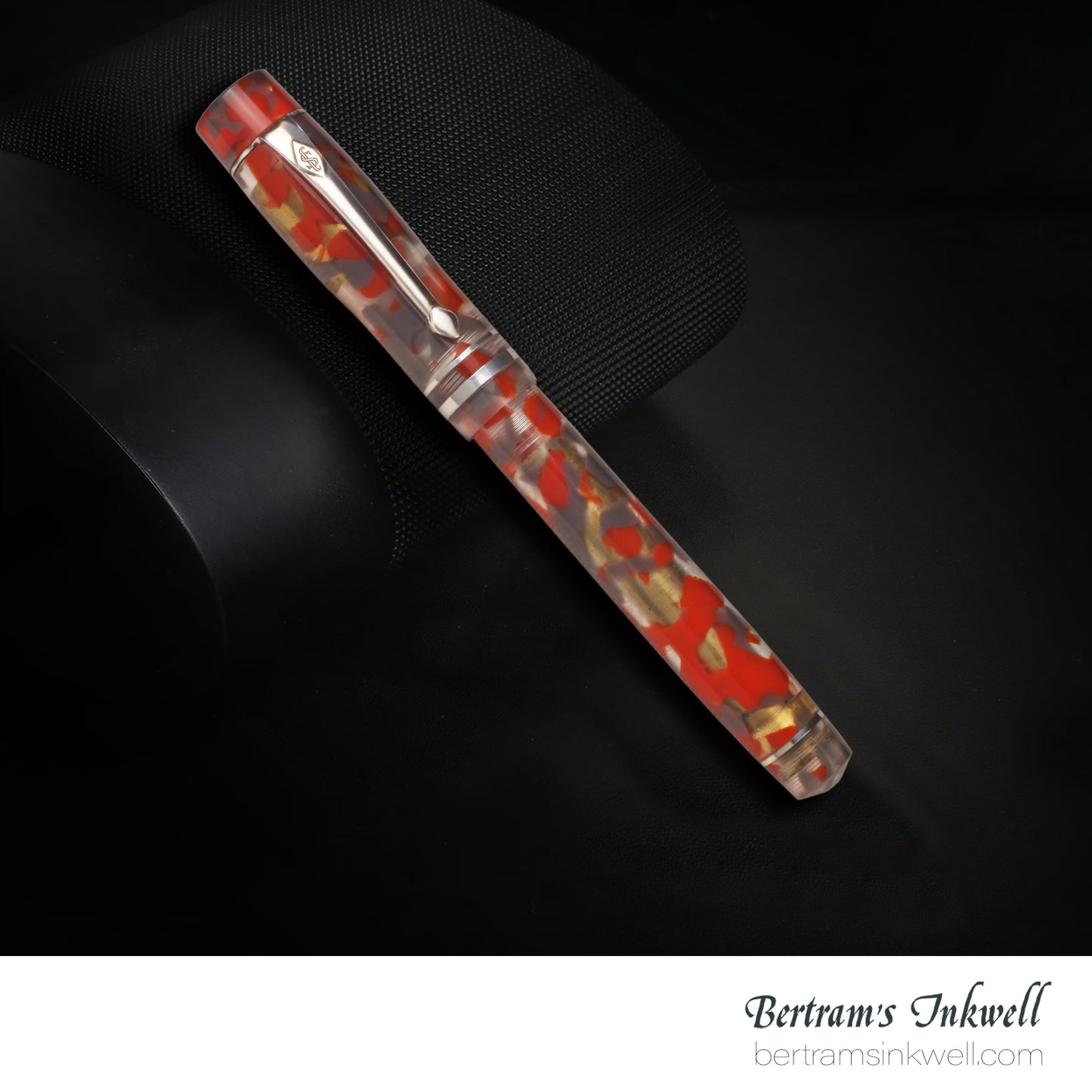 Conway Stewart Wellington Prototype (red and grey transparent) Fountain Pen, 2014