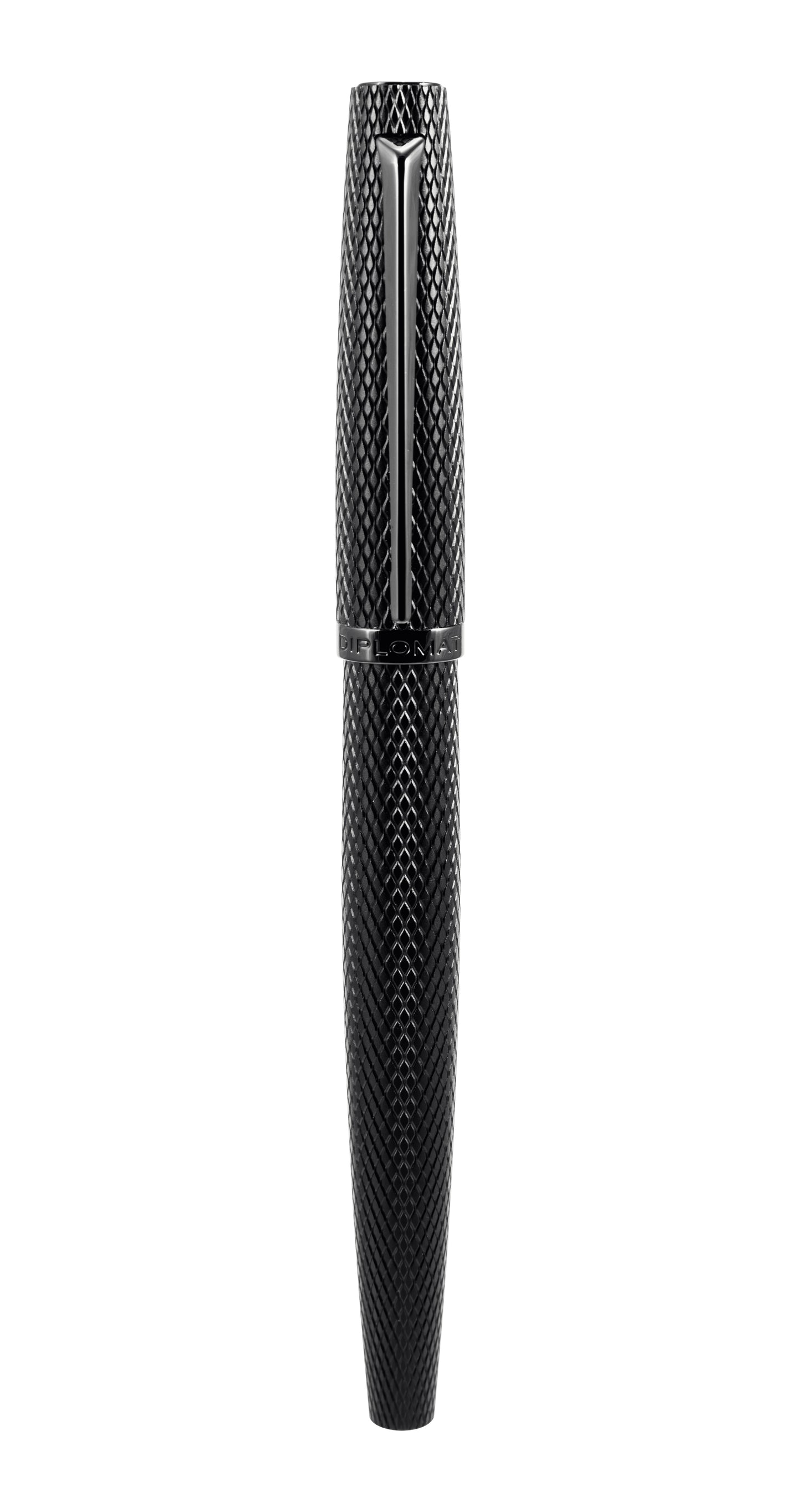 Diplomat Viper Noir Guilloche Fountain Pen