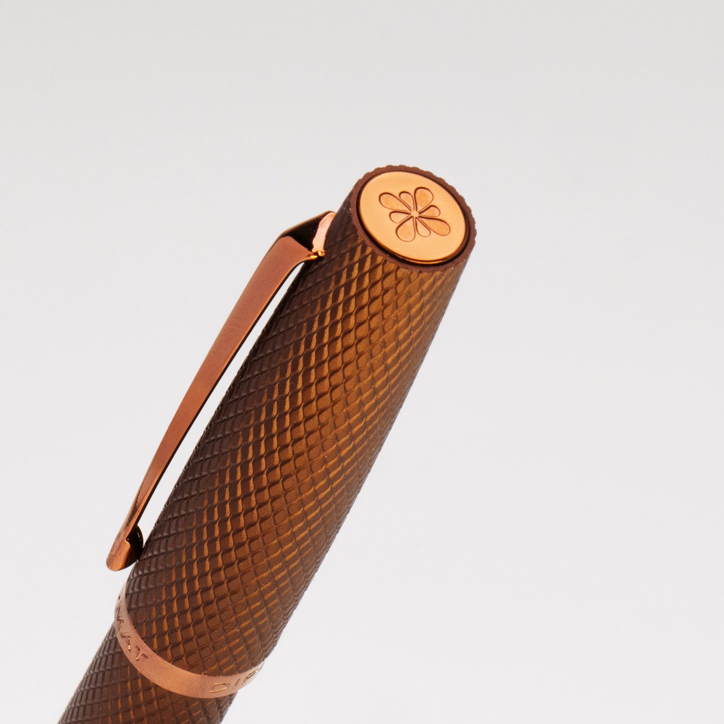 Diplomat Viper Brown Guilloche Rollerball