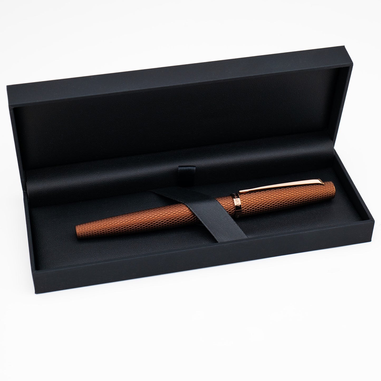 Diplomat Viper Brown Guilloche Rollerball