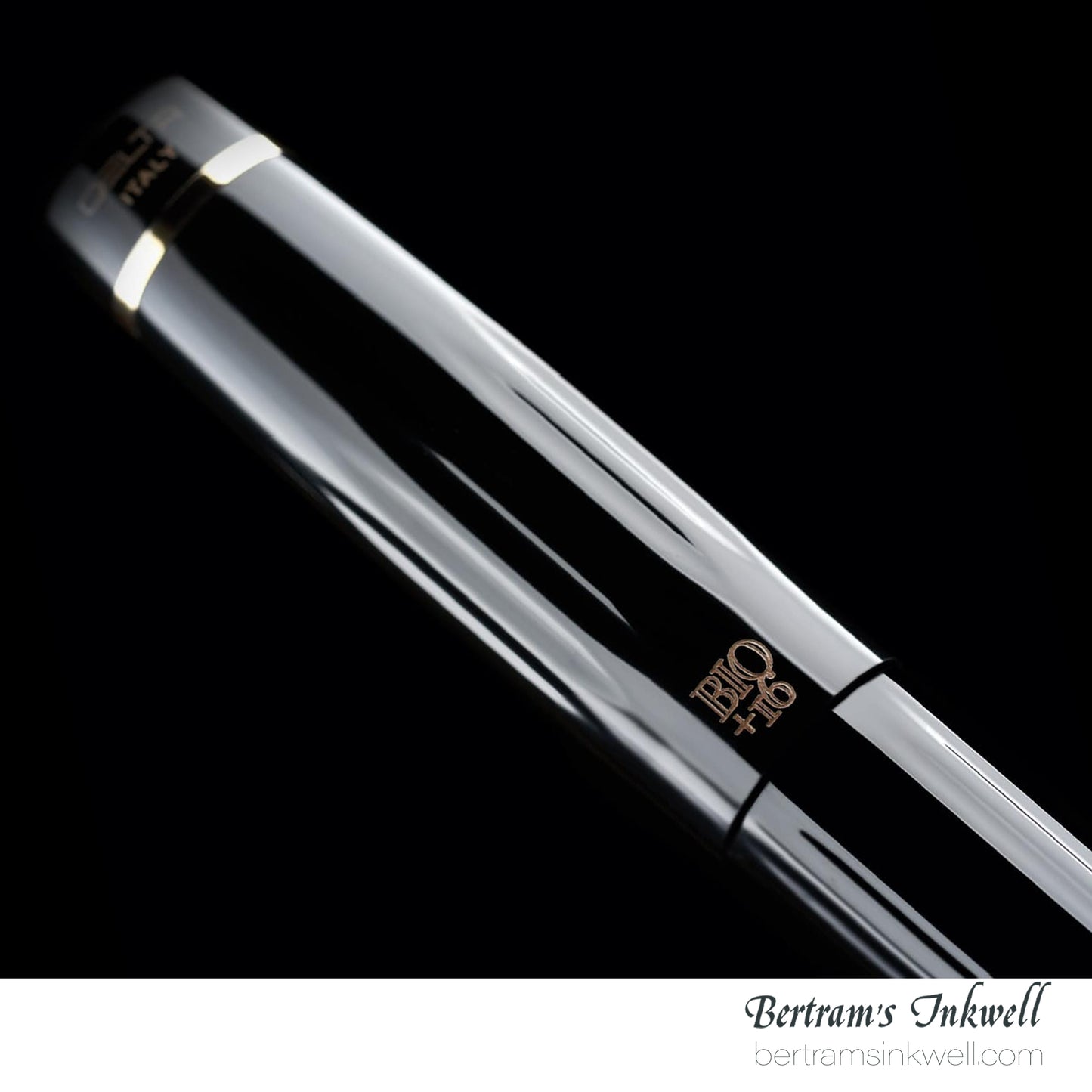 Delta Bio+16 Fountain Pen Nera "KP" #6 14Kt Gold Nib