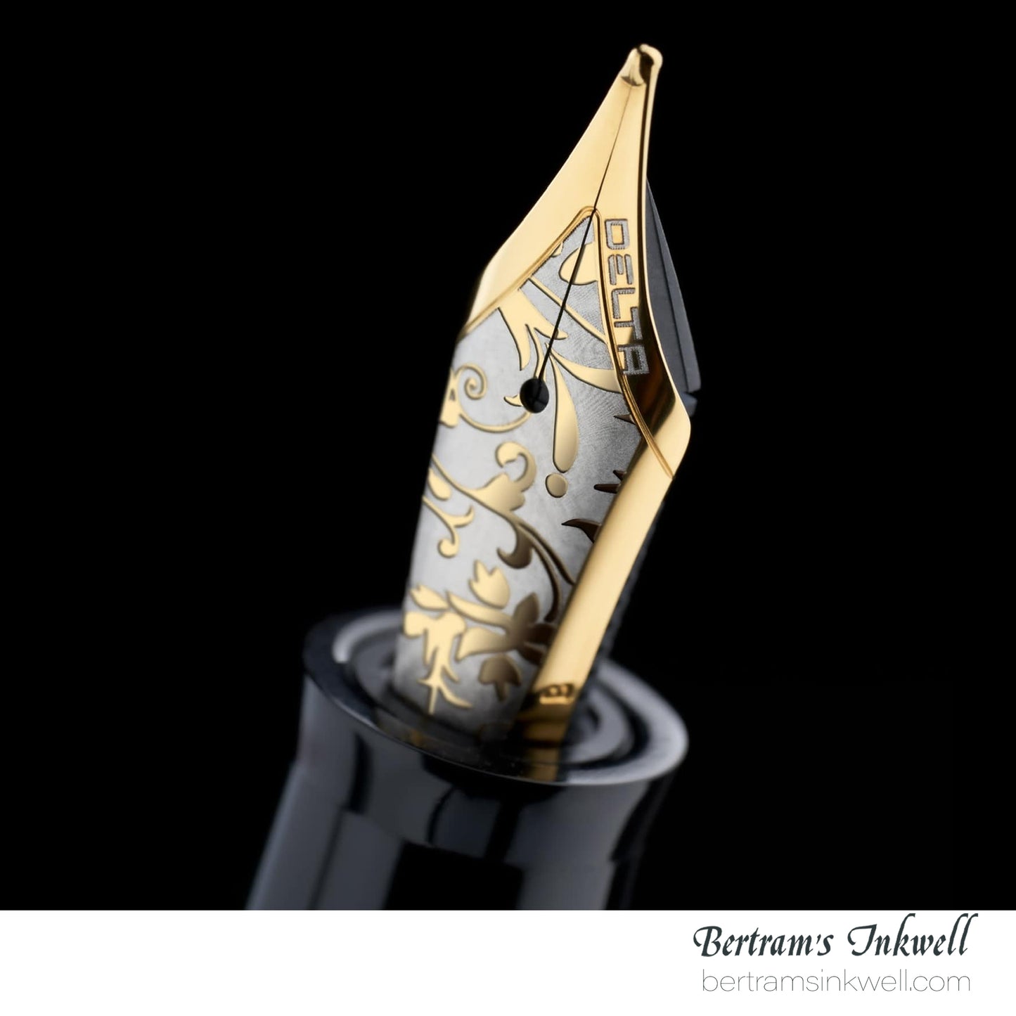 Delta Bio+16 Fountain Pen Nera "KP" #6 14Kt Gold Nib
